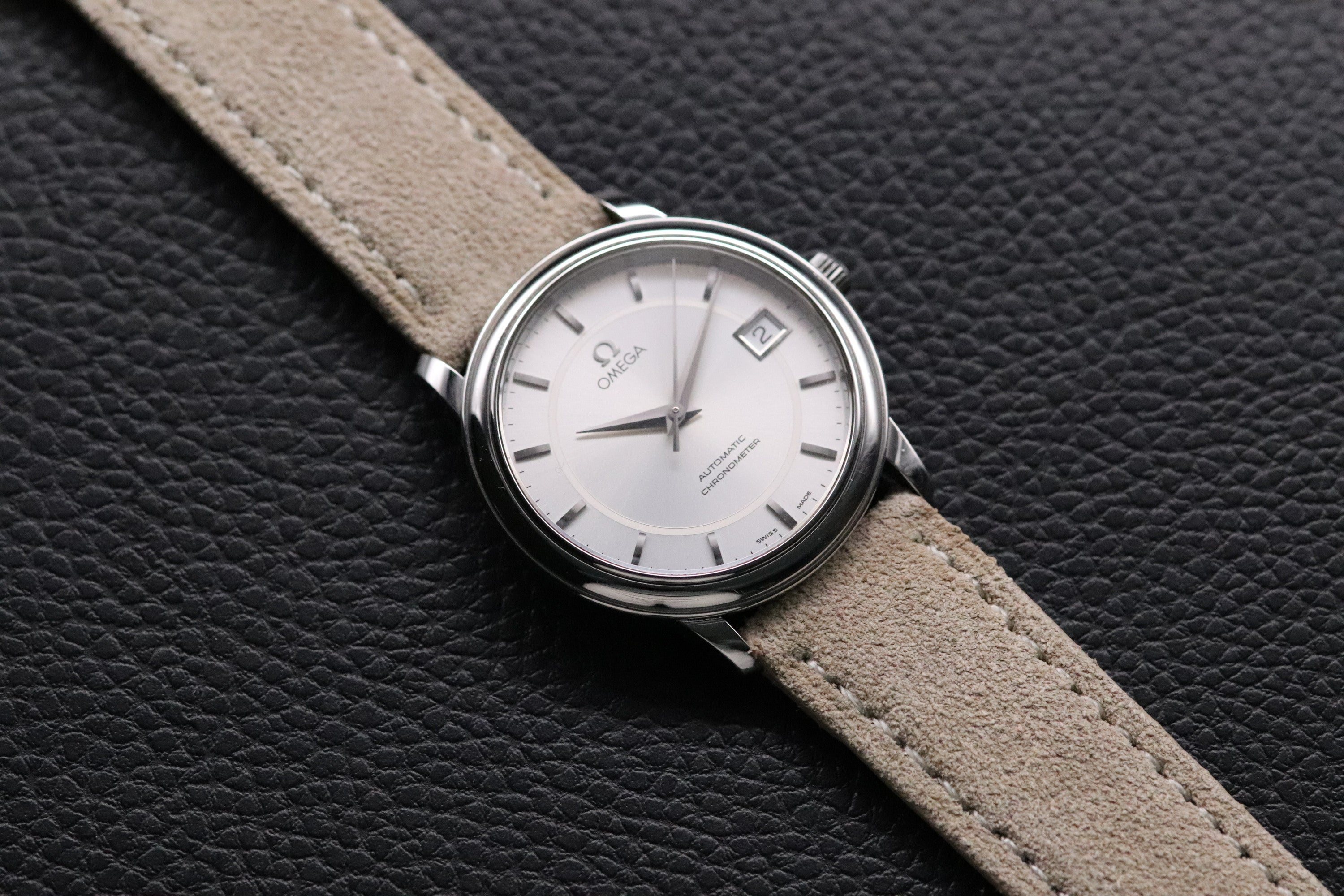 Omega De Ville 4500.31 White Dial 1999