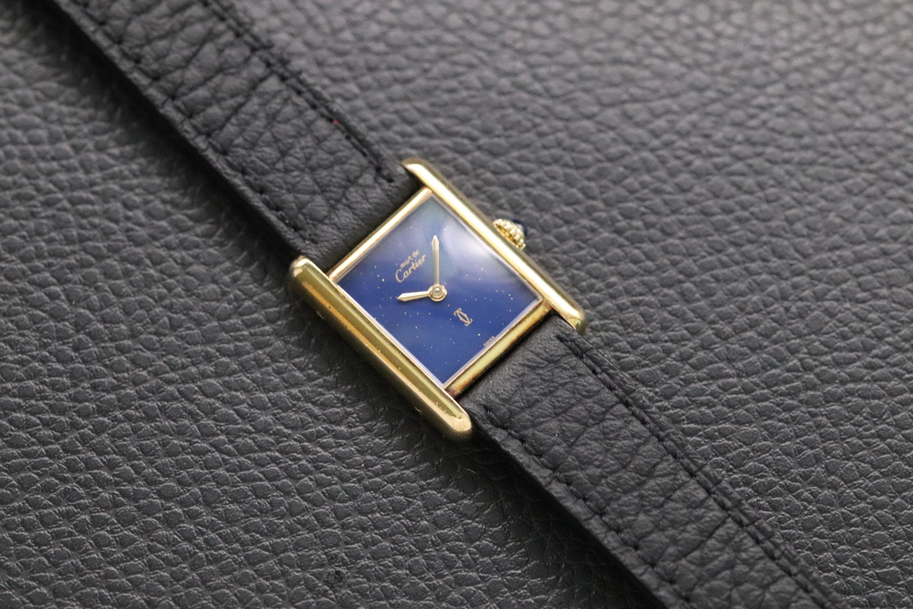 Cartier Tank Must Lapis Lazuli 1983