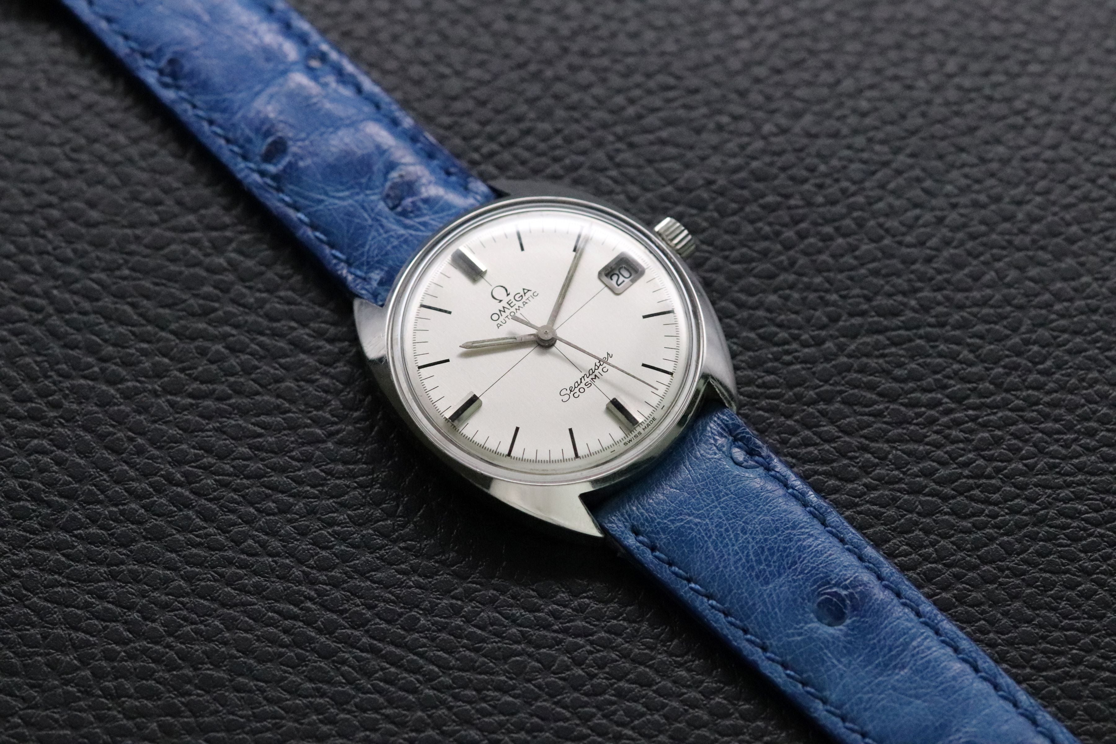 Omega Seamaster Cosmic 166.026 Silver Pie Pan Dial 1970