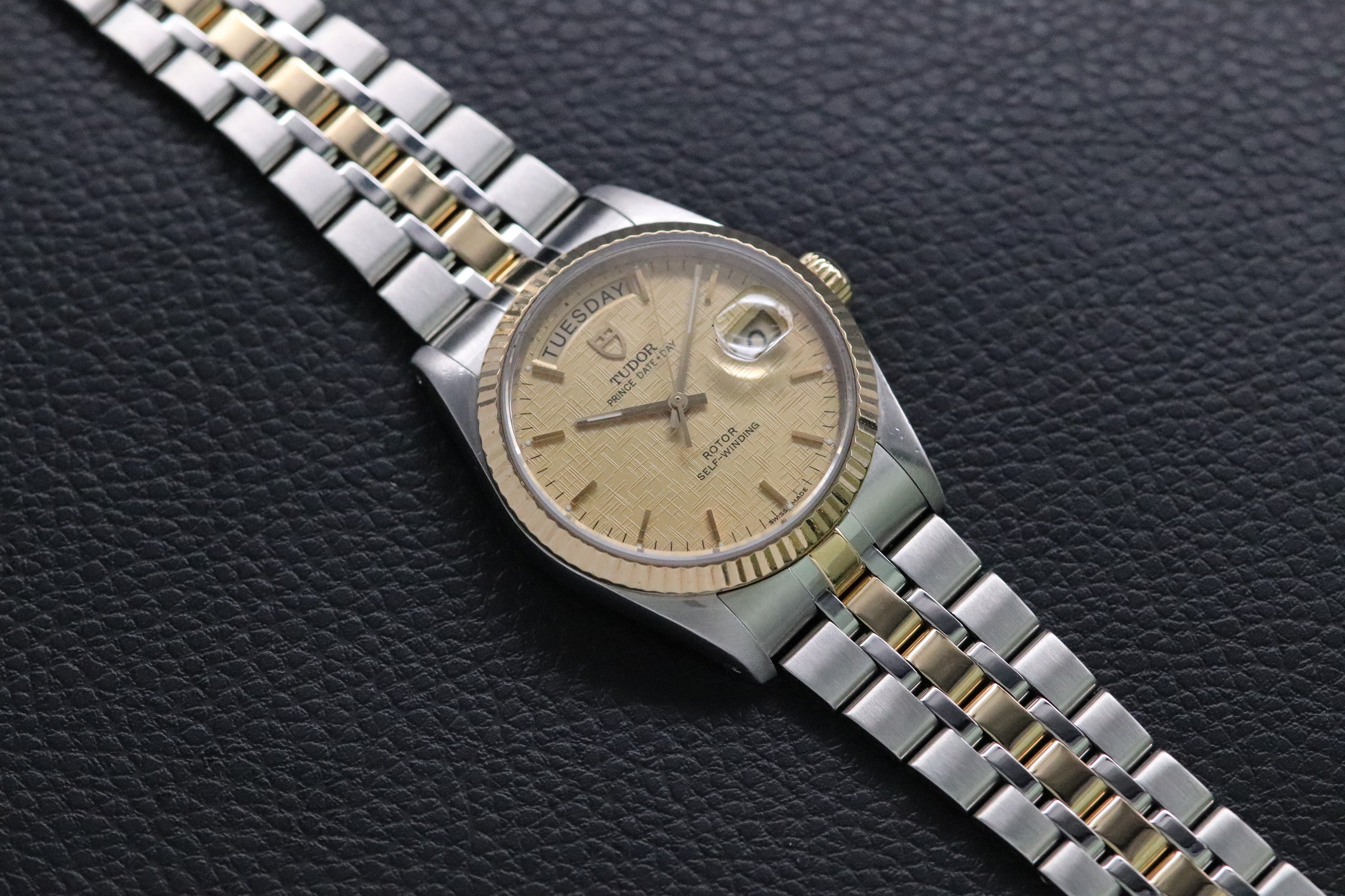 Tudor Prince Date-Day 76213 Linen Dial 2016