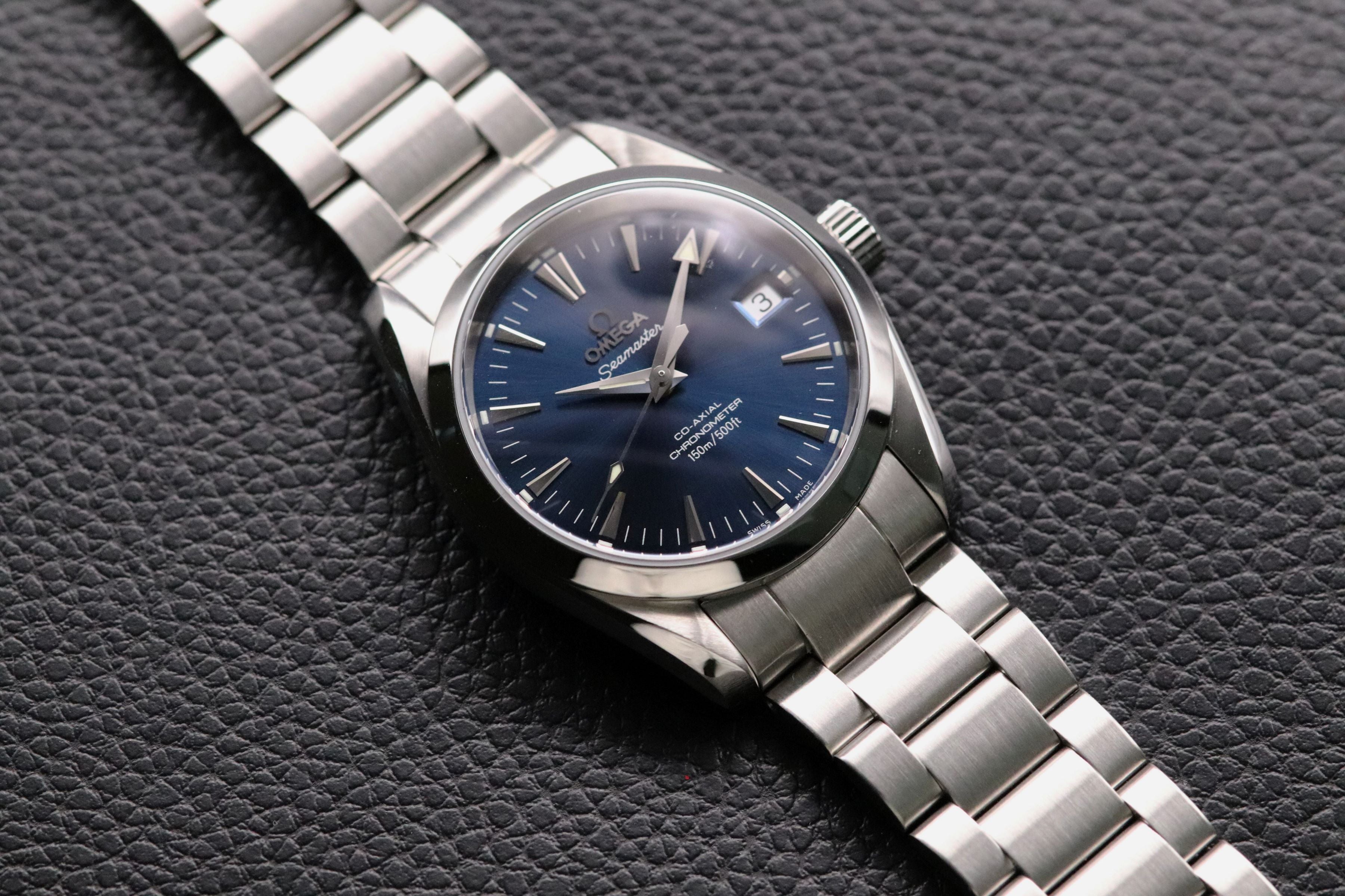 Omega Seamaster Aqua Terra 2504.80 Blue 2007