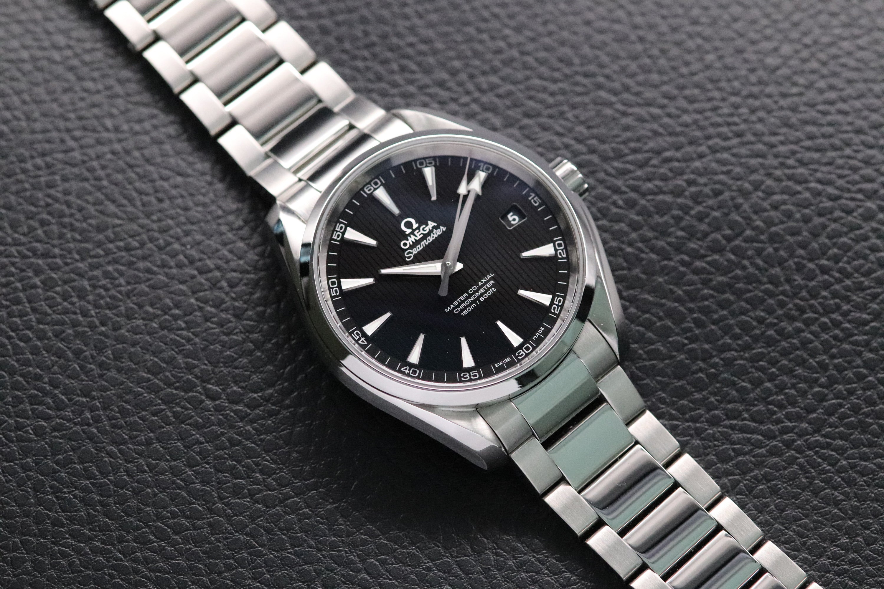 Omega Seamaster Aqua Terra 231.10.42.21.01.003 Black Dial 2017