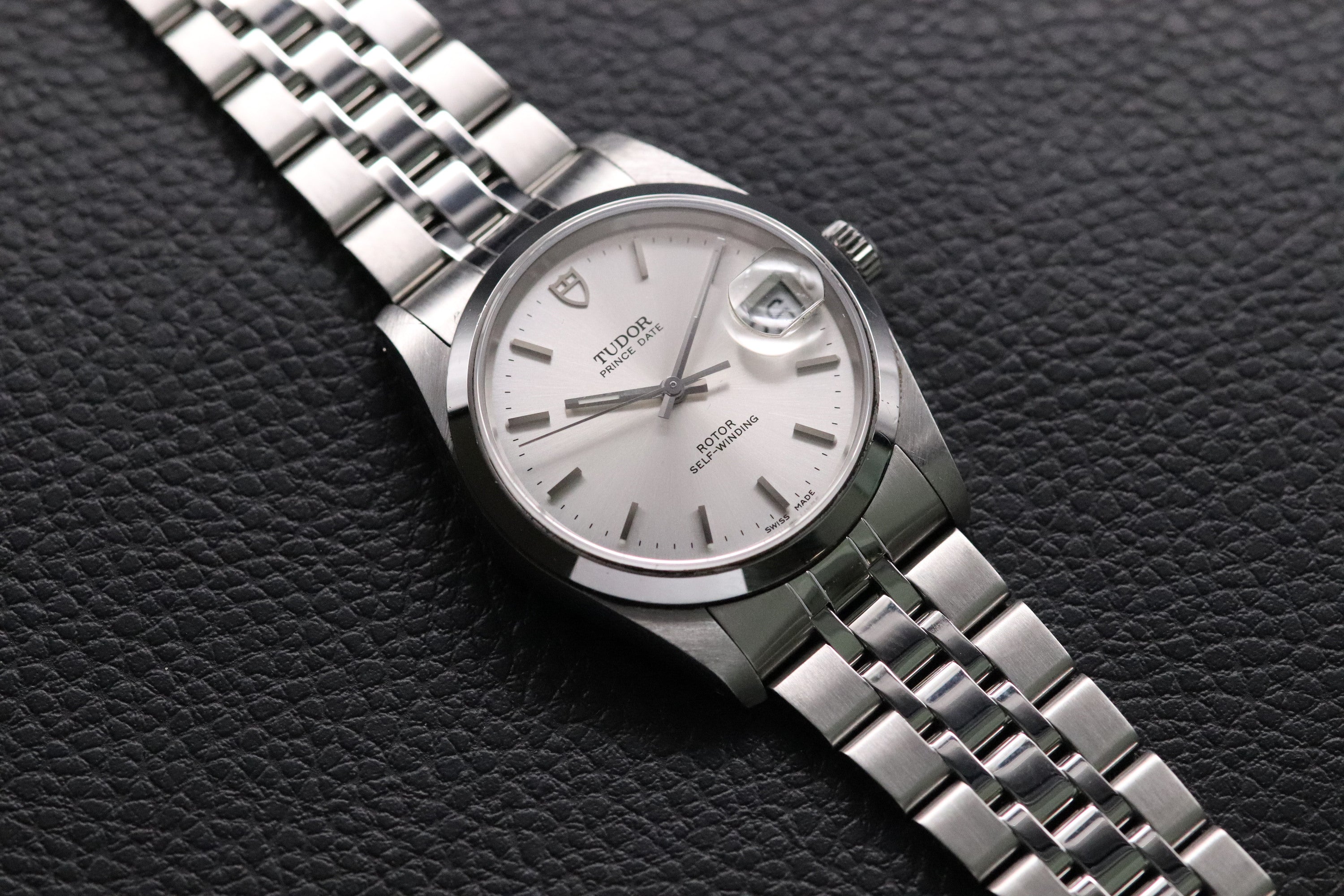 Tudor Prince Oysterdate 74000N Silver Dial 1998