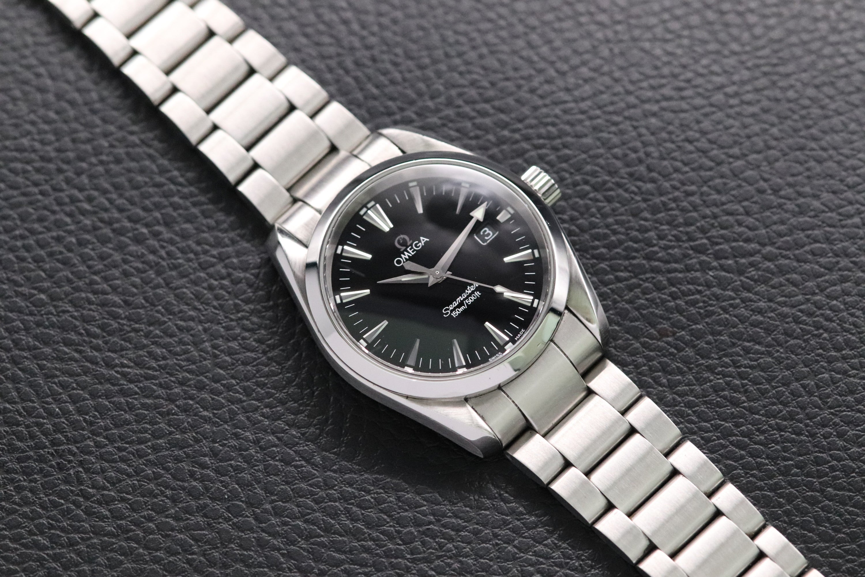 Omega Seamaster Aqua Terra 2518.50 Black Dial 1998