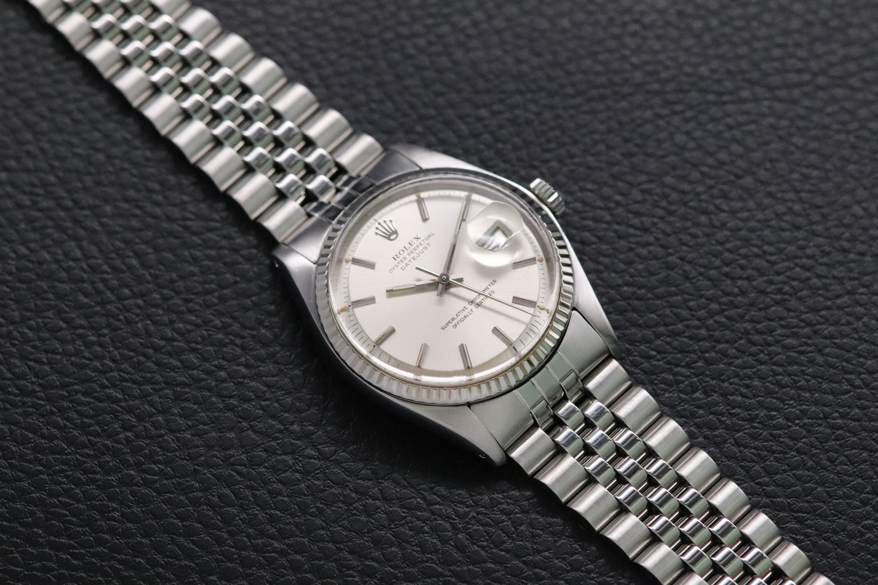 Rolex Datejust 1601 Silver Dial 1977