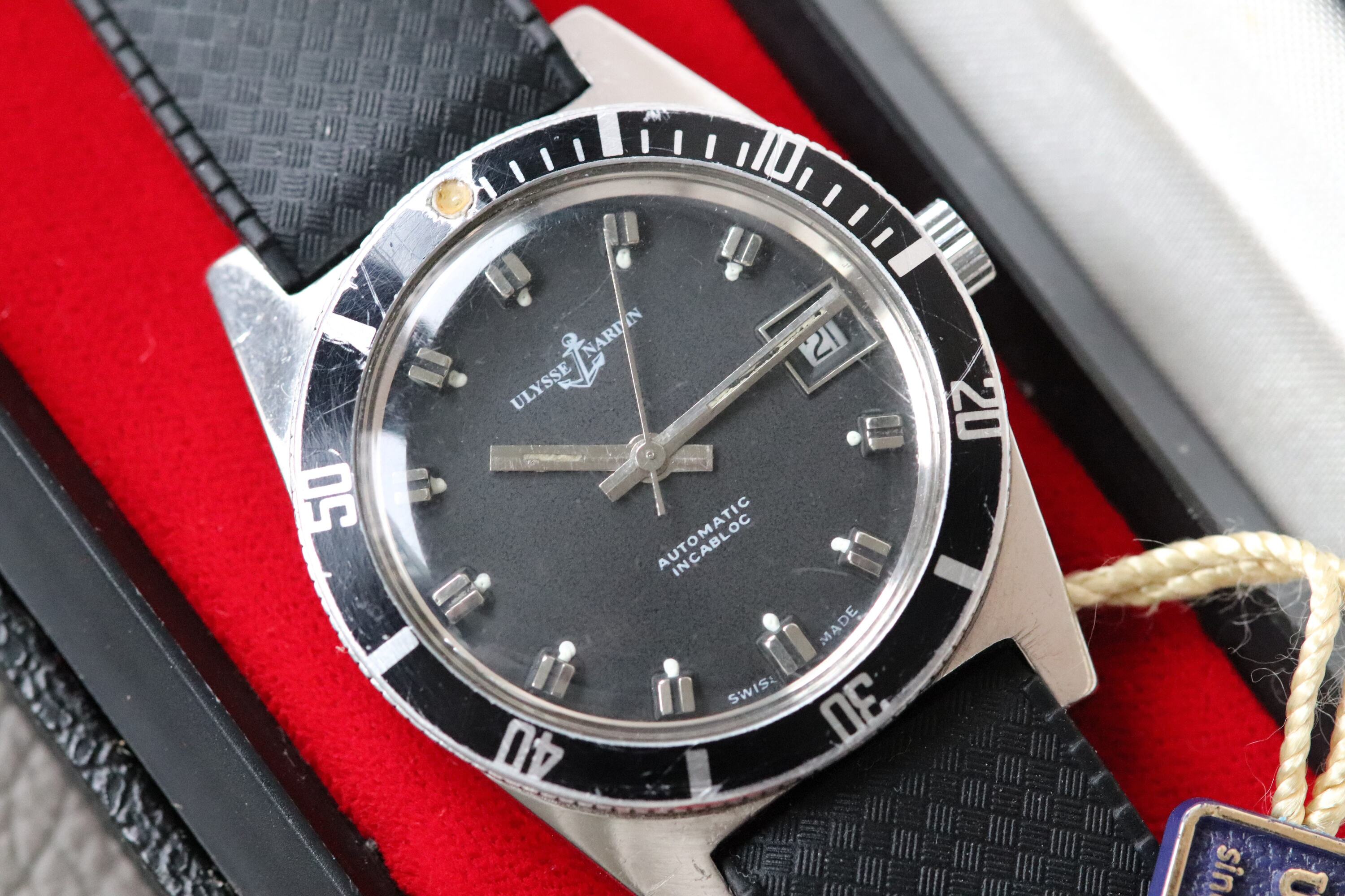 Ulysse Nardin Diver 1970 Millitary Watch