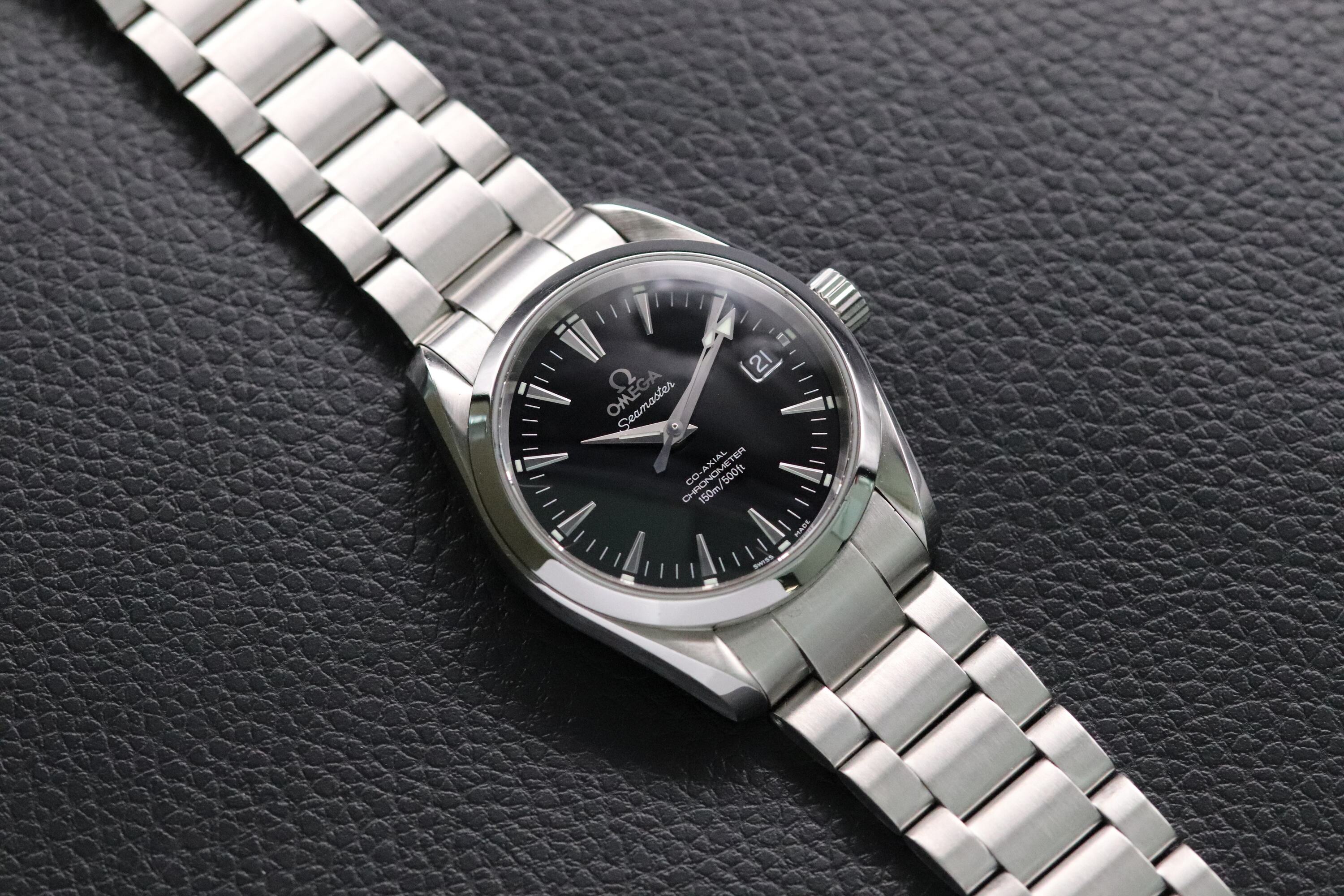 Omega Seamaster Aqua Terra 2504.50 Black Dial 2006
