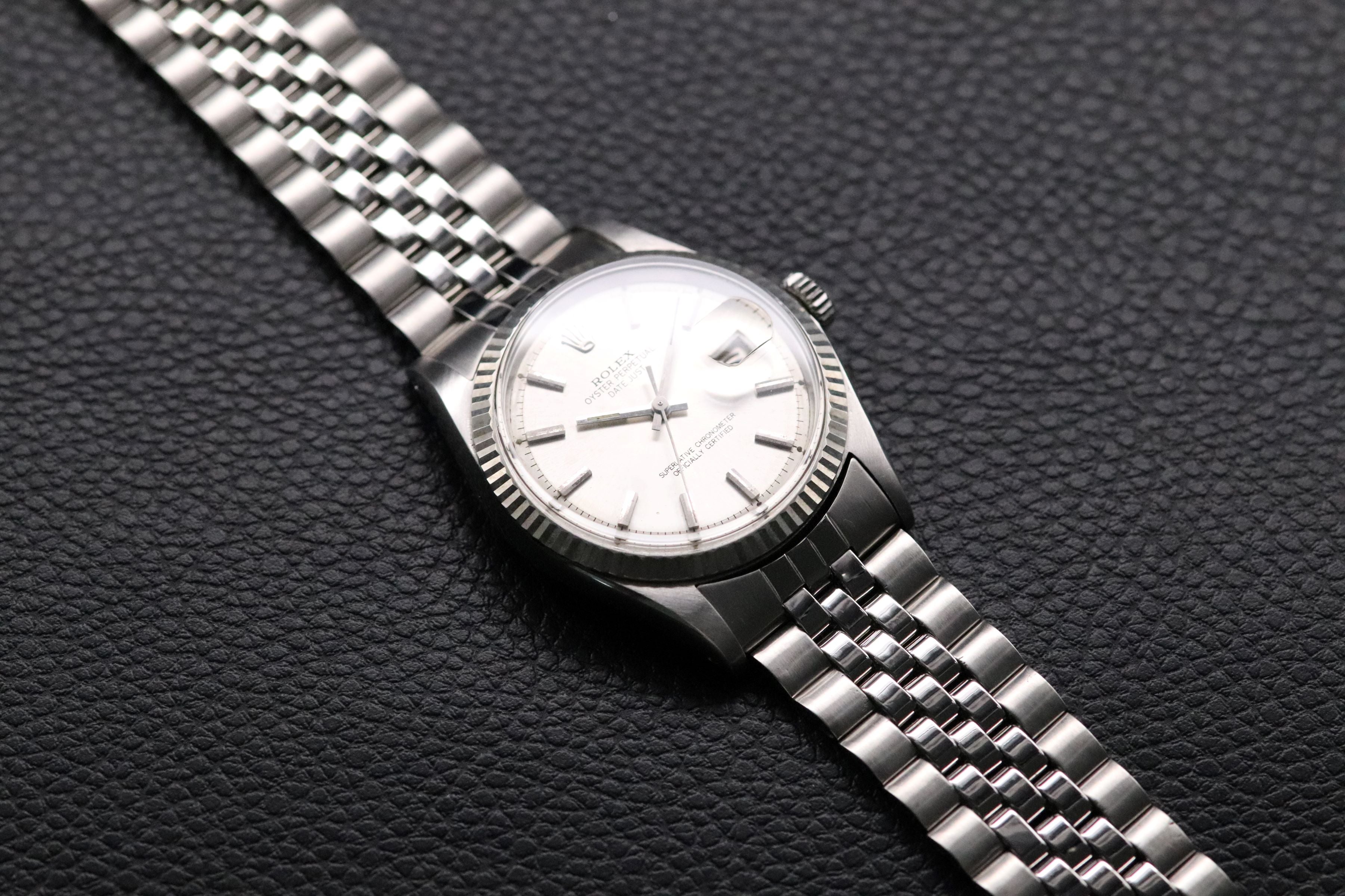 Rolex Datejust 36 Silver Dial 1601 Jubilee 1969