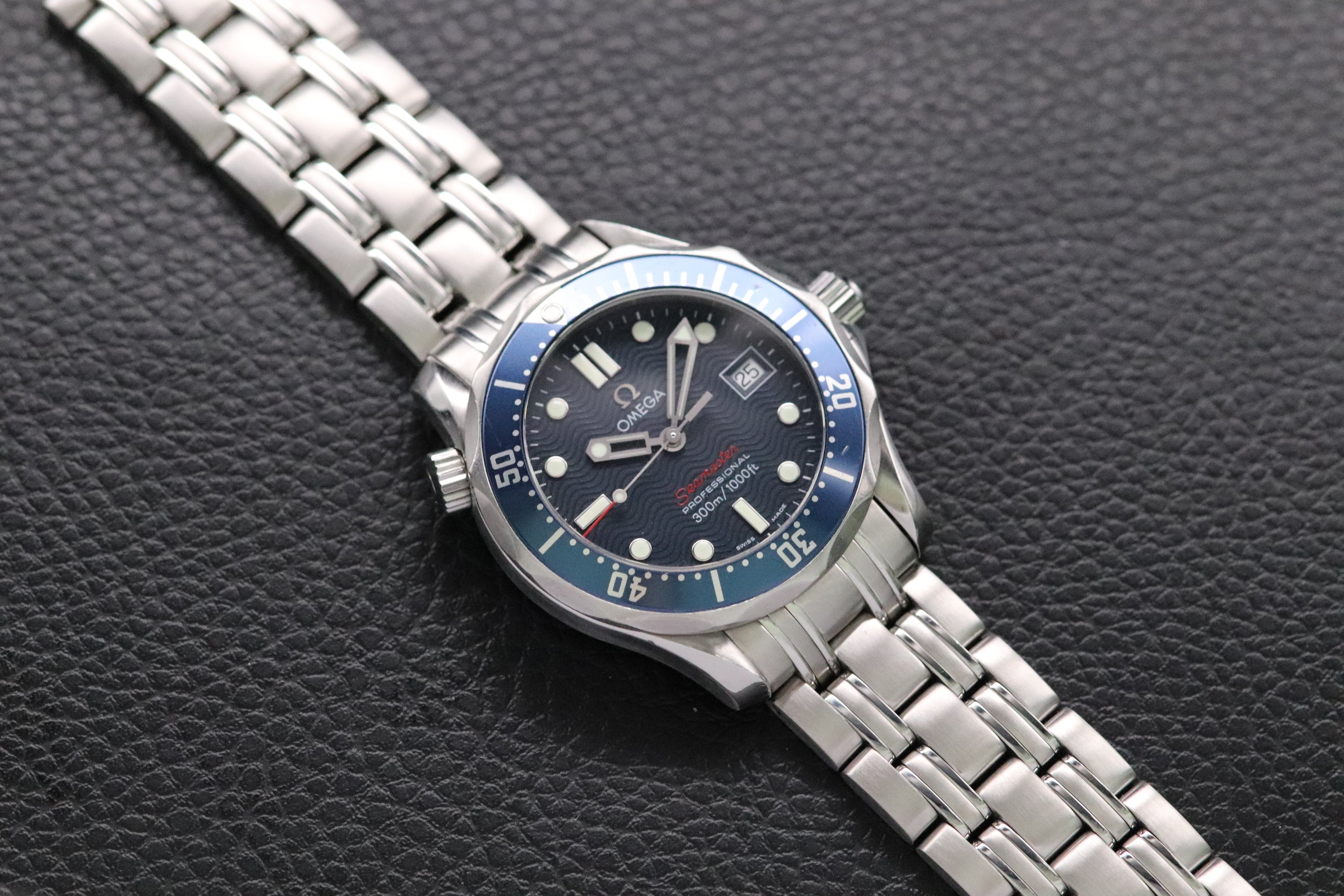 Omega Seamaster Diver 2223.80 Blue Dial 2012