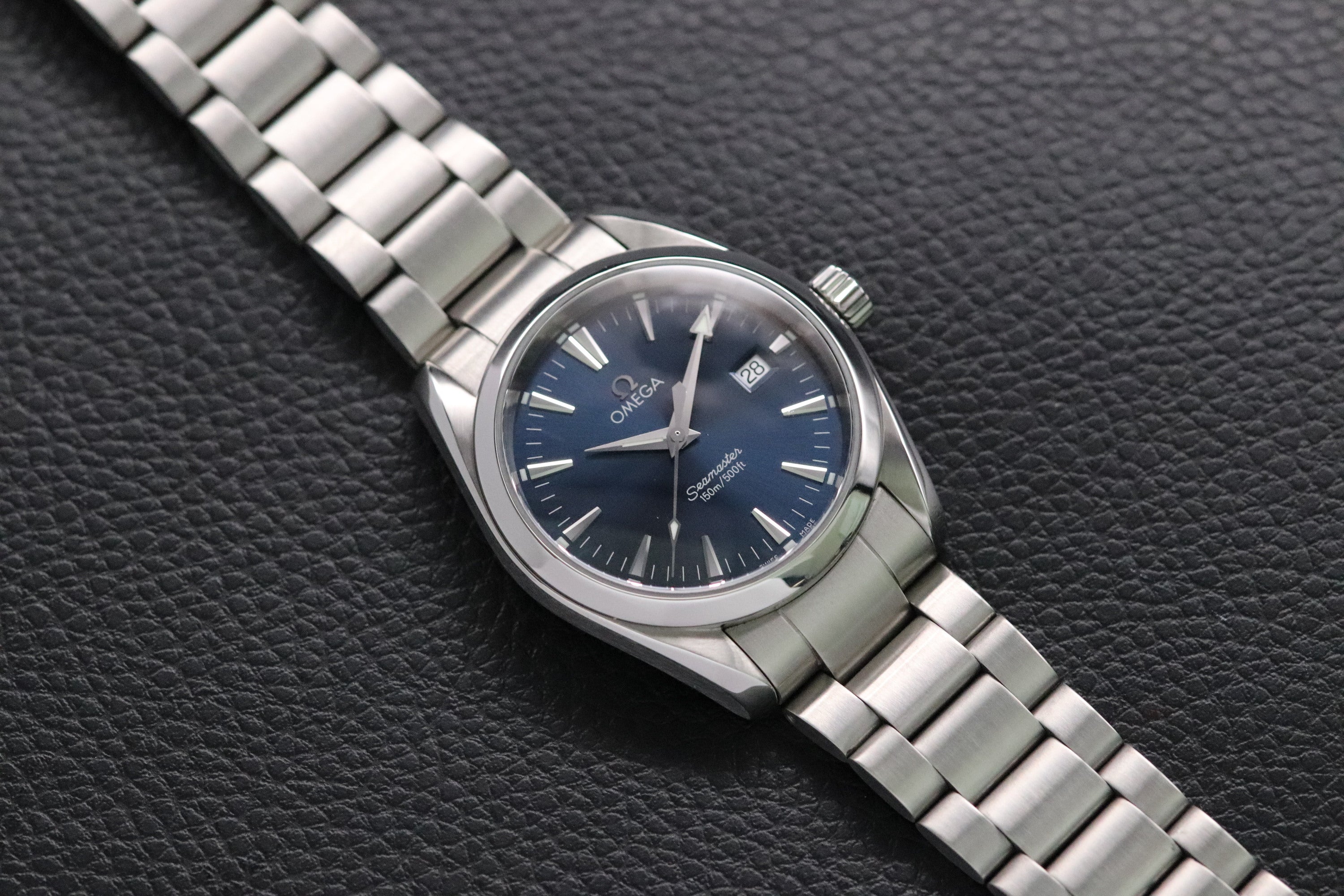 Omega Seamaster Aqua Terra 2518.80 Blue Dial 1998