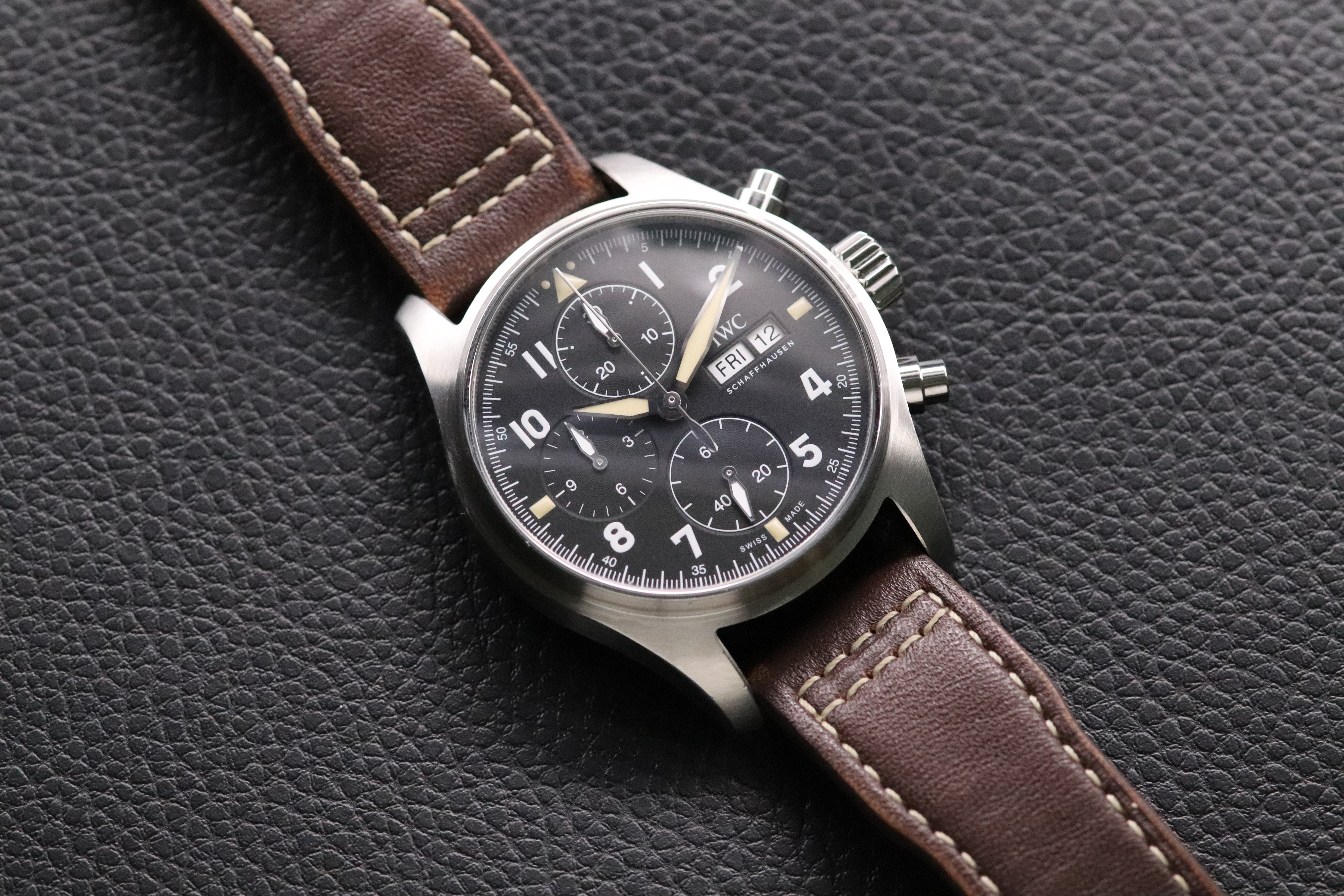 IWC Fliegeruhr Spitfire Chrono IW387903 Papers