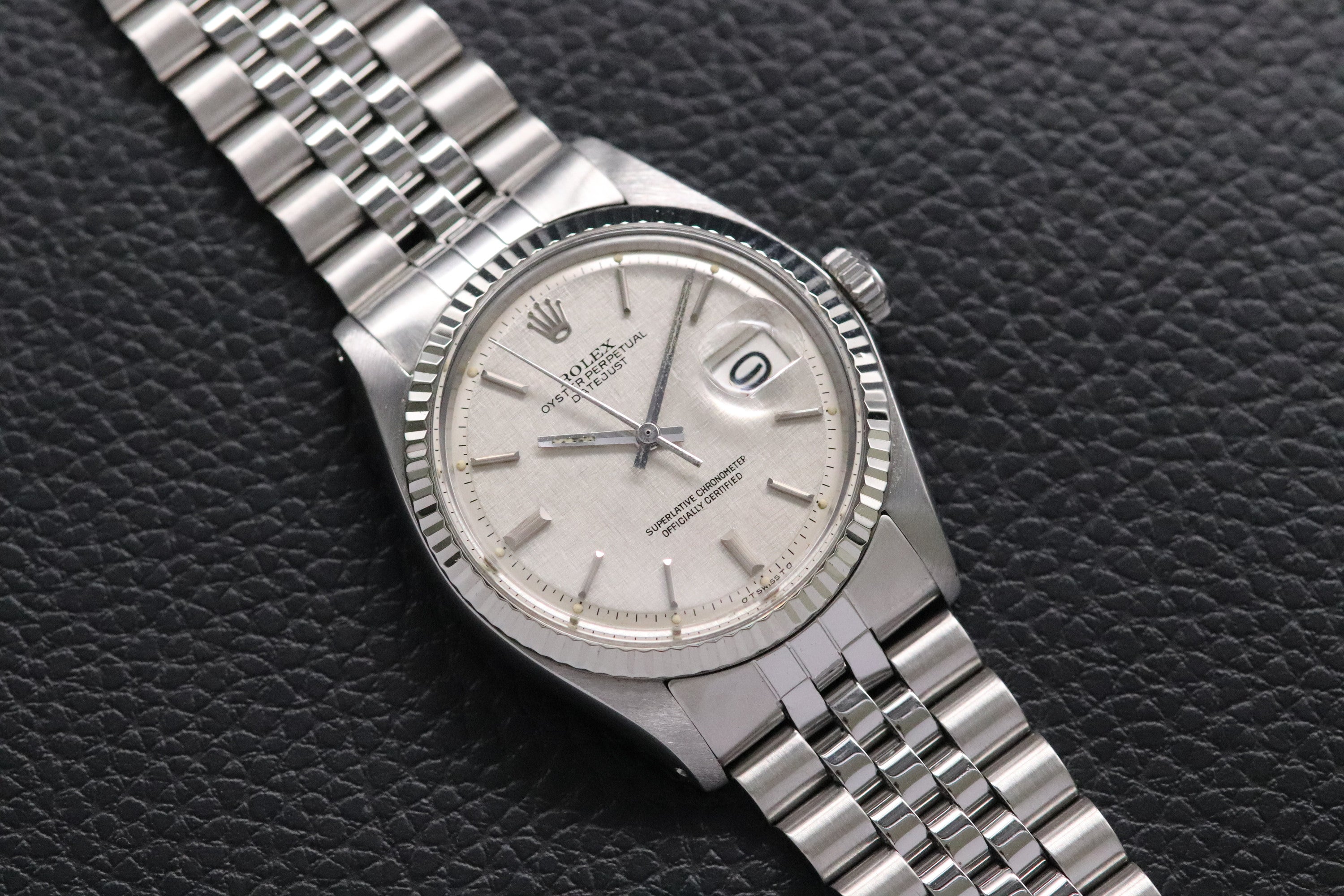 Rolex Datejust 1601 Linen Dial 1972