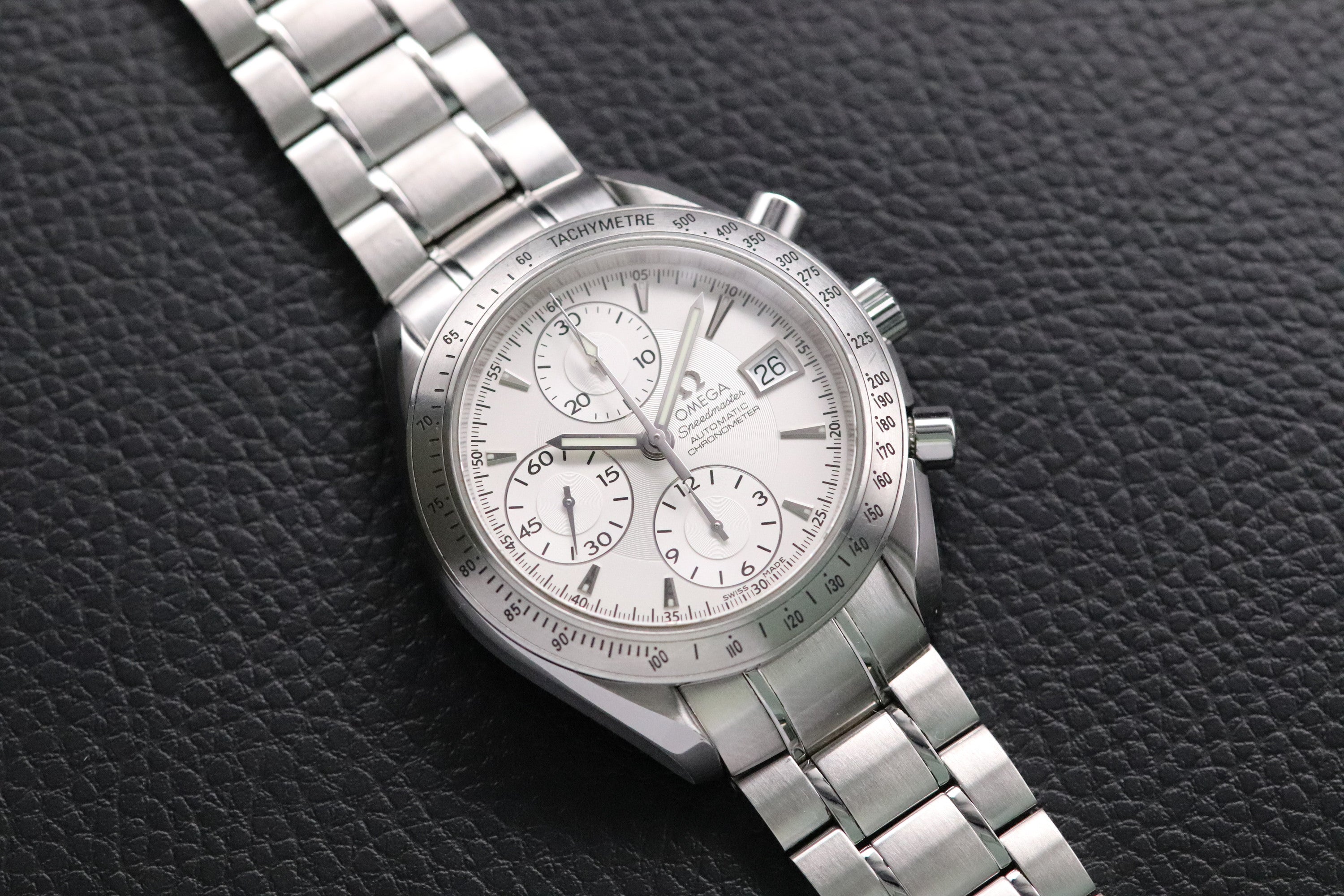 Omega Speedmaster Date 3211.30 Silver Dial 2007