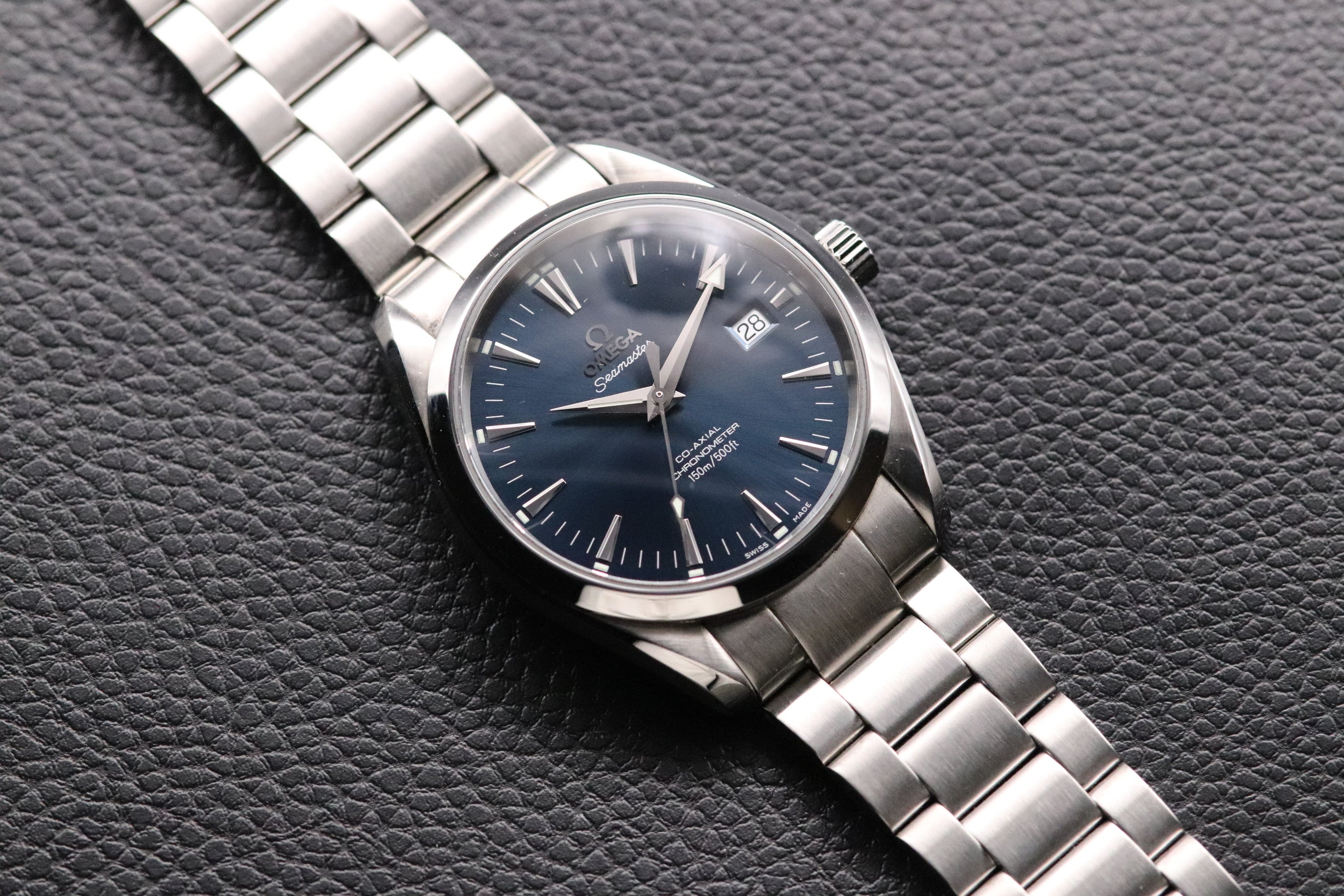 Omega Seamaster Aqua Terra 2503.80 Blue 2003 Papers