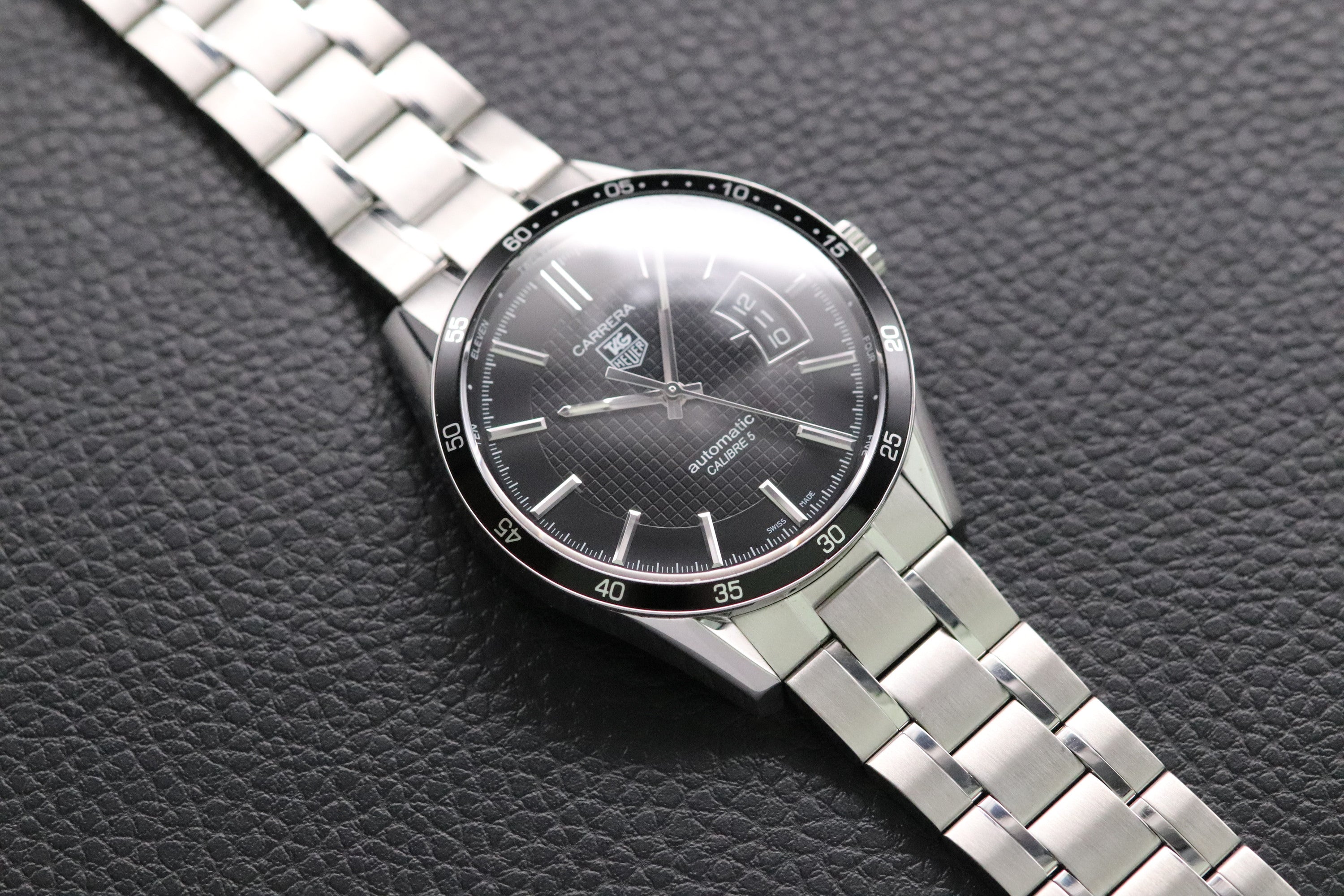 Tag Heuer Carrera Calibre 5 WV211M Black Dial 2010 Papers