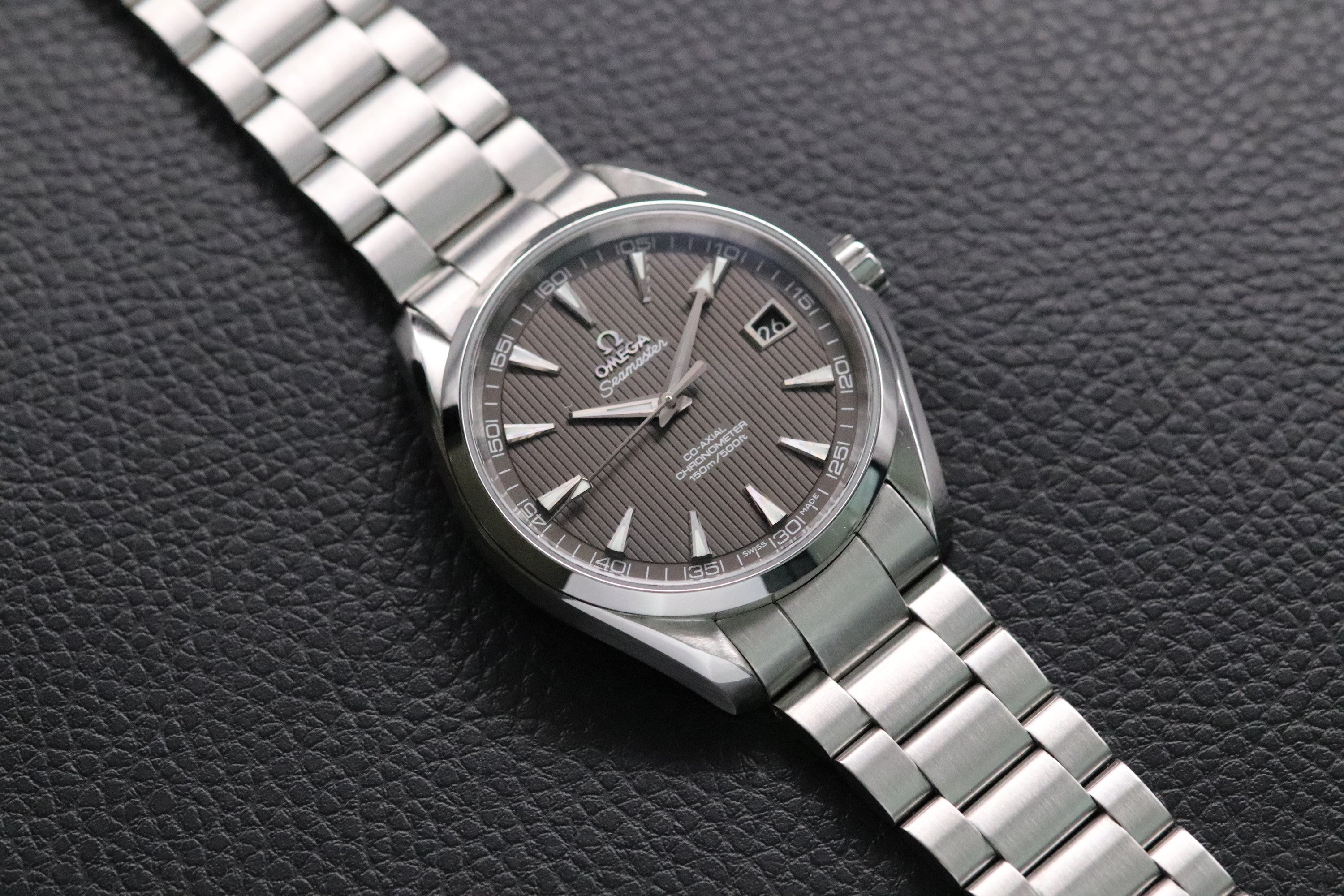 Omega Seamaster Aqua Terra 231.13.42.21.06.001 Grey Dial Fullset 2012 Box+Papers