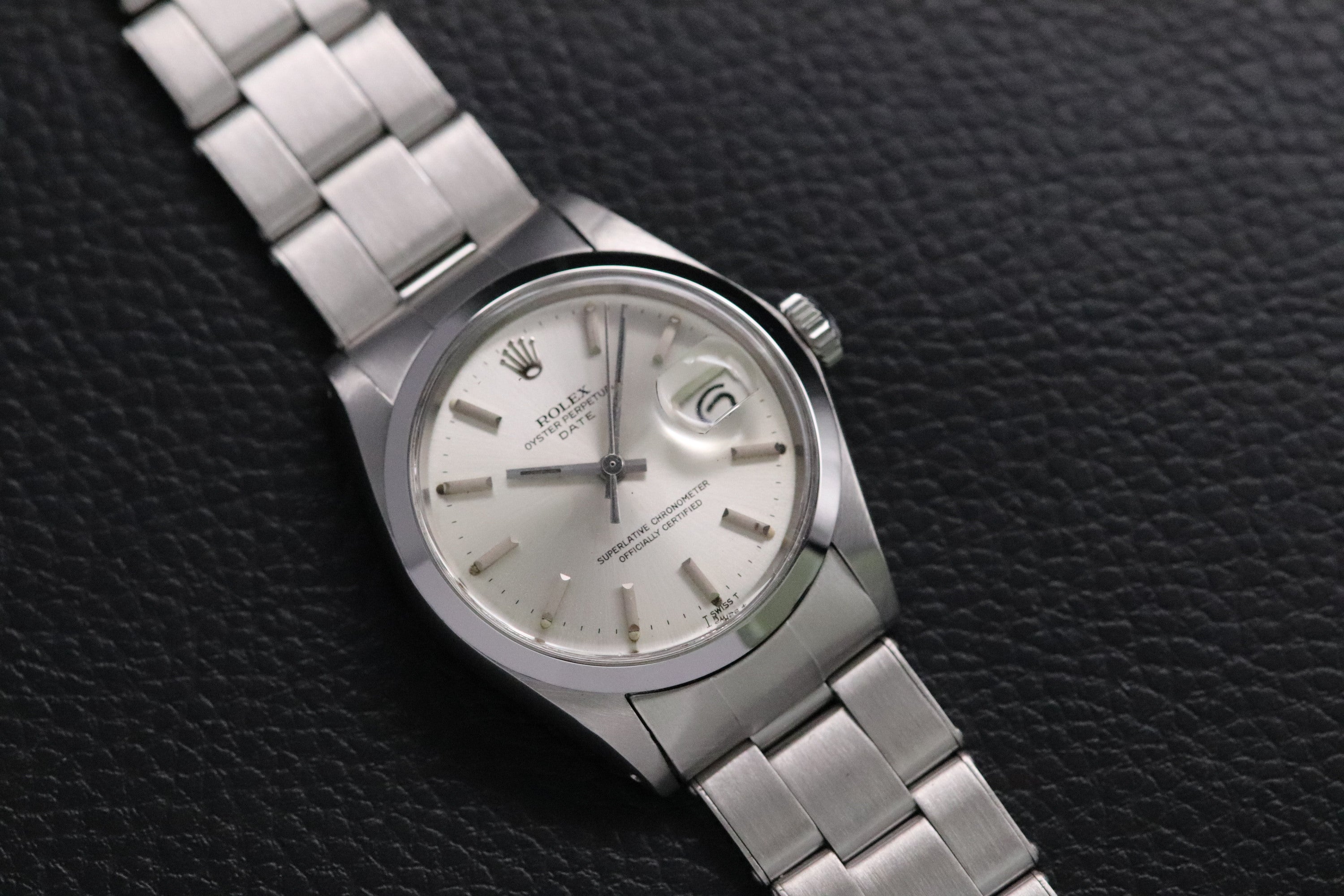Rolex Date 1500 Silver Dial 1972