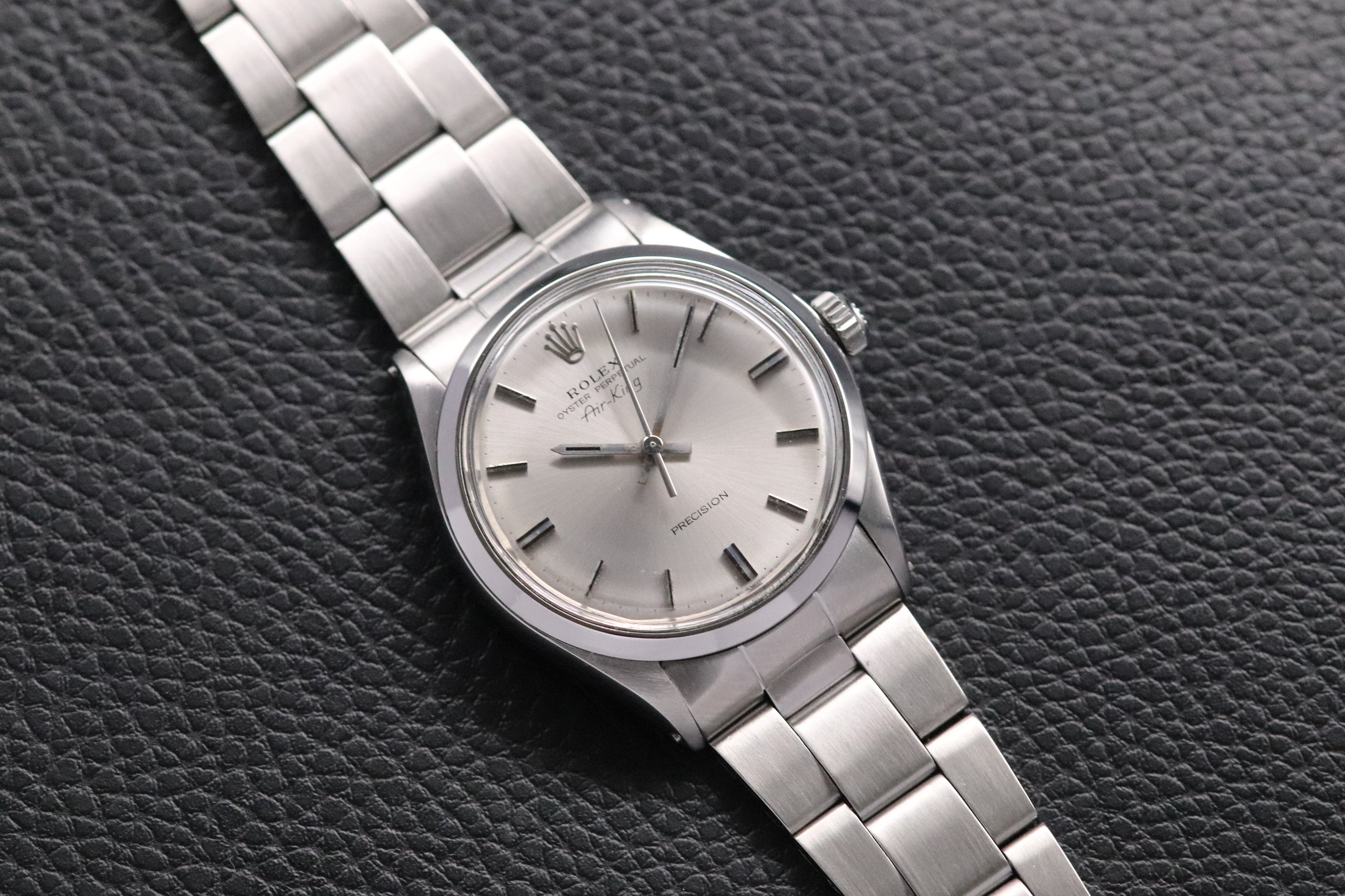 Rolex Air-King 5500 Silver Dial 1971