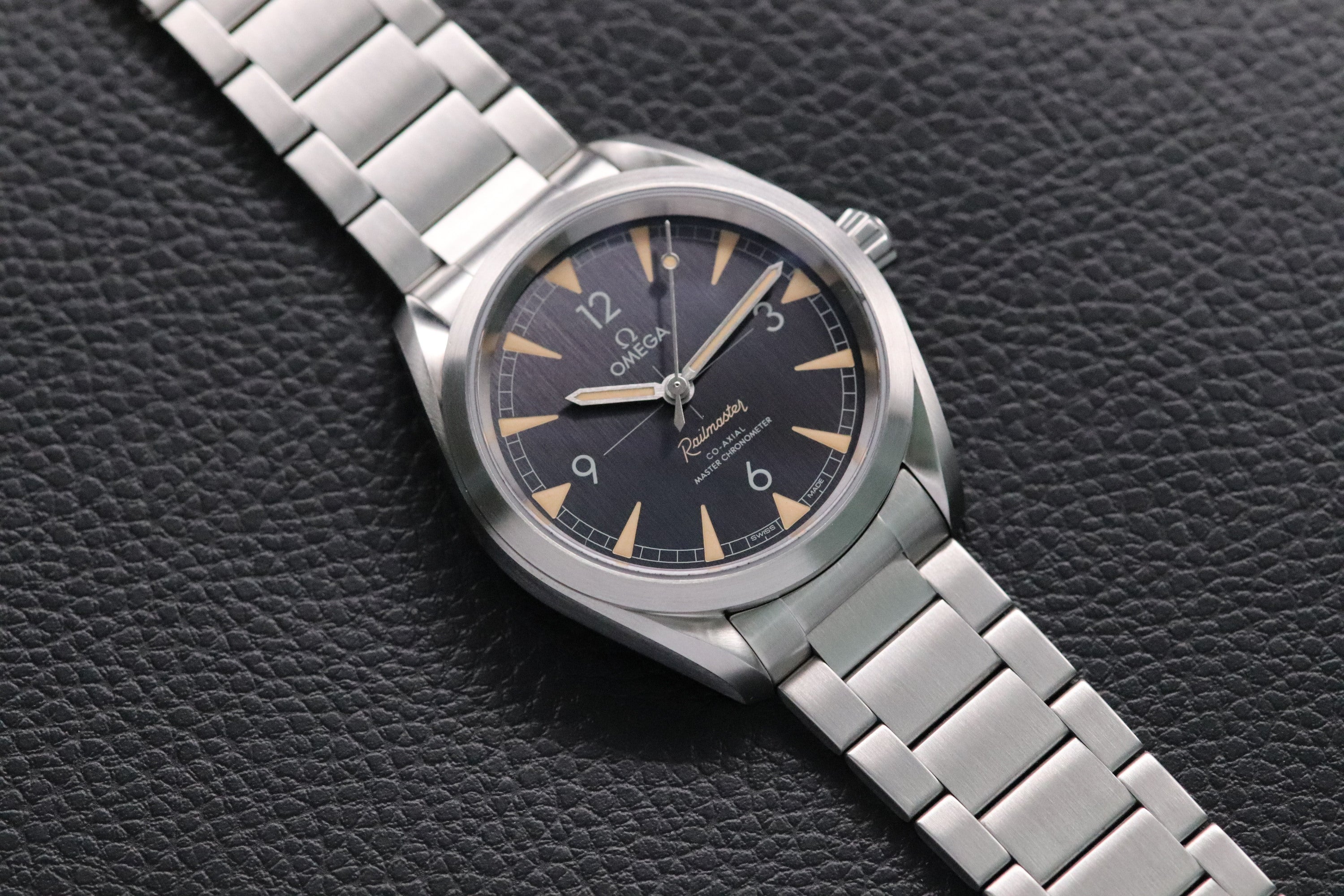 Omega Seamaster Railmaster 220.10.40.20.01.001 Fullset 2025 Box+Paper