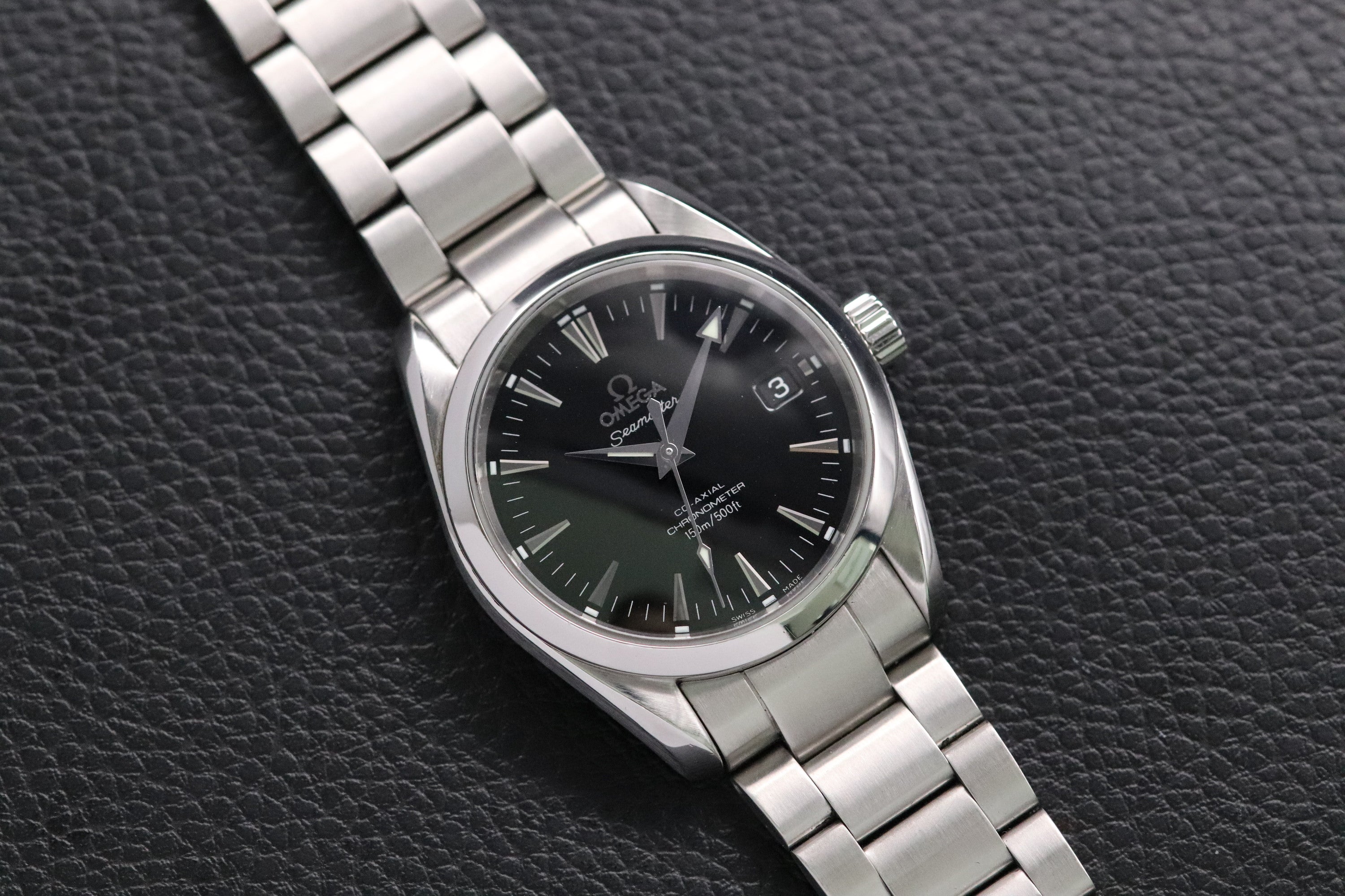 Omega Seamaster Aqua Terra 2504.50 Black Dial 2007