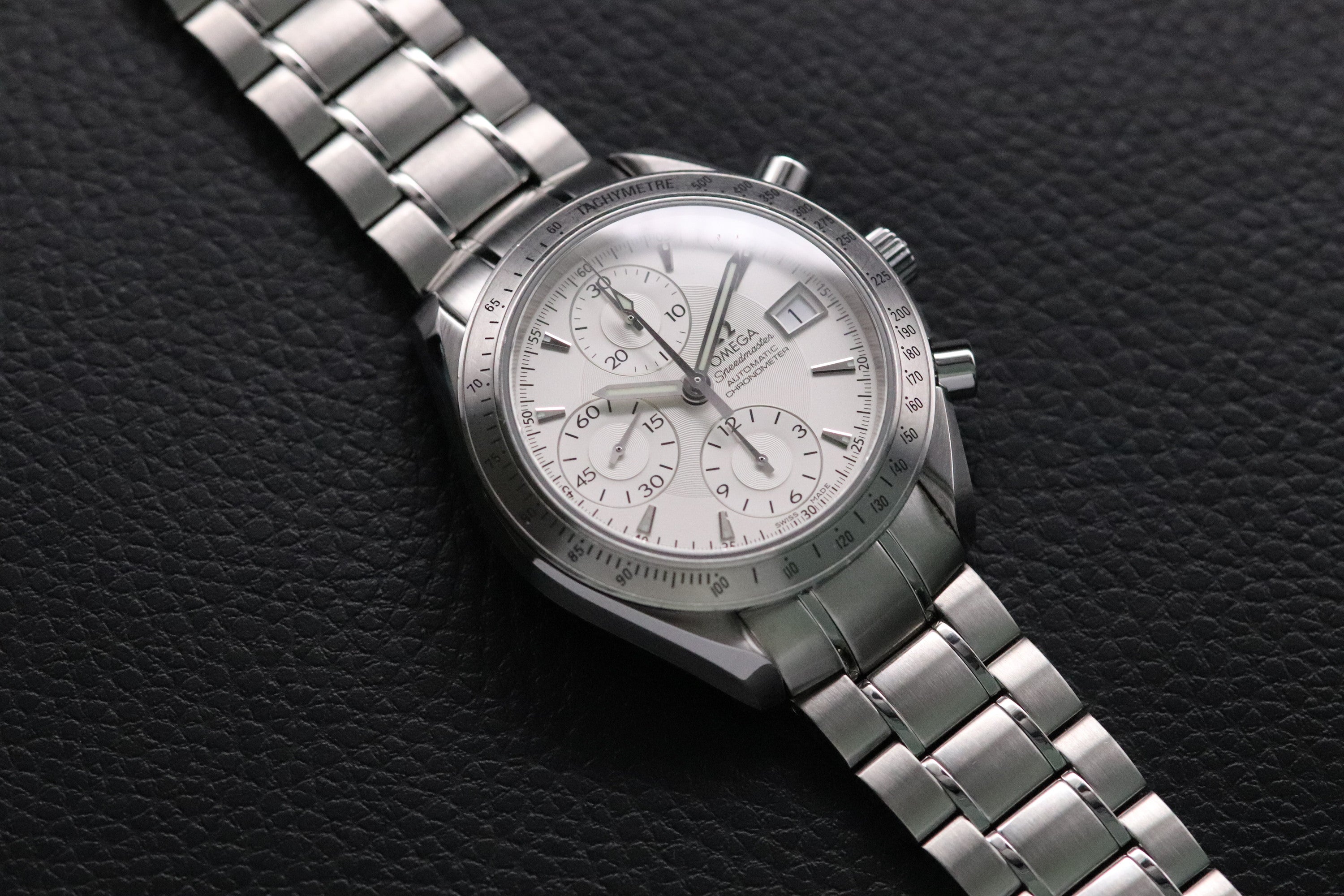 Omega Speedmaster Date 3211.30 Papers 2014