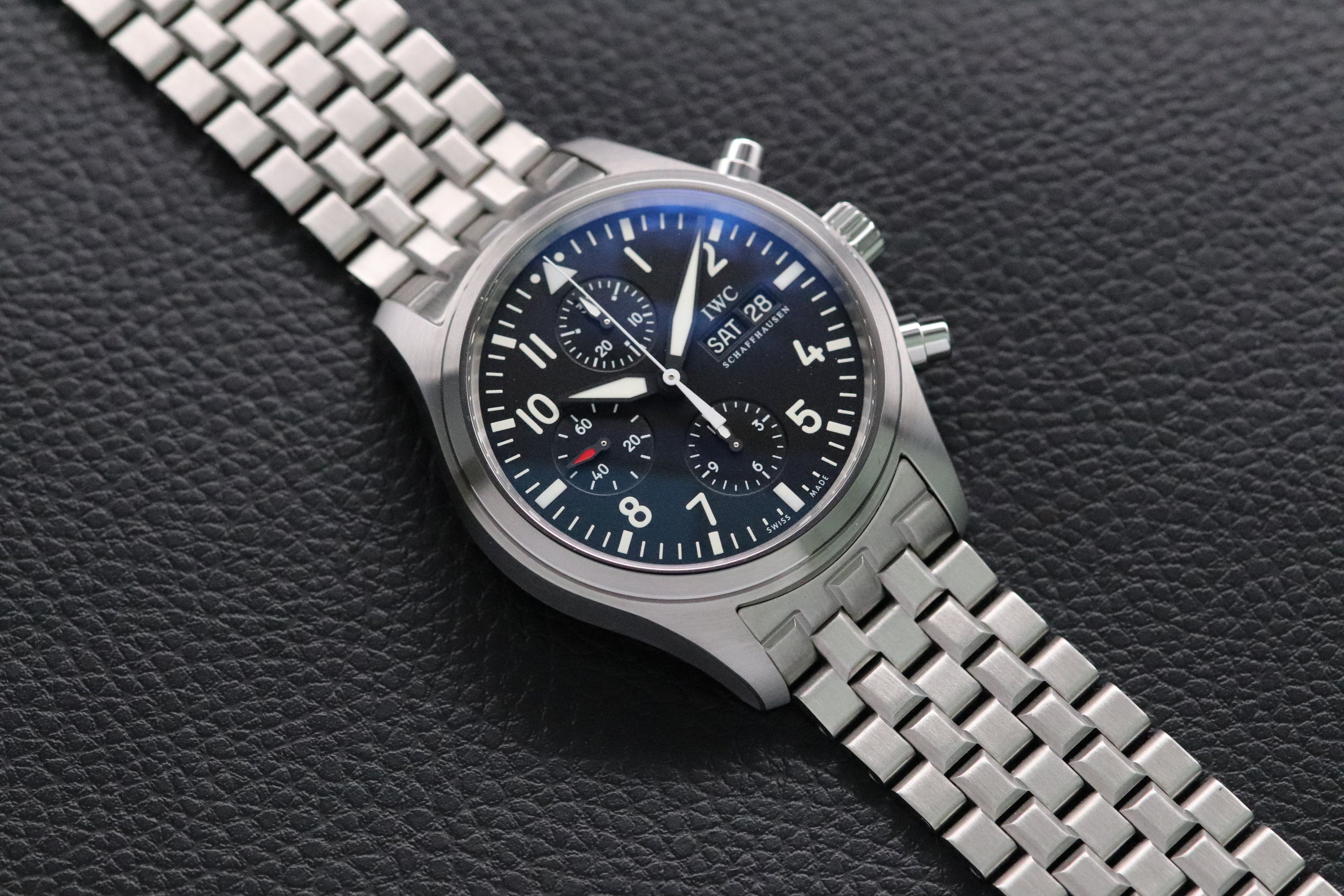 IWC Fliegeruhr Chronograph IW371701 Papers 2011