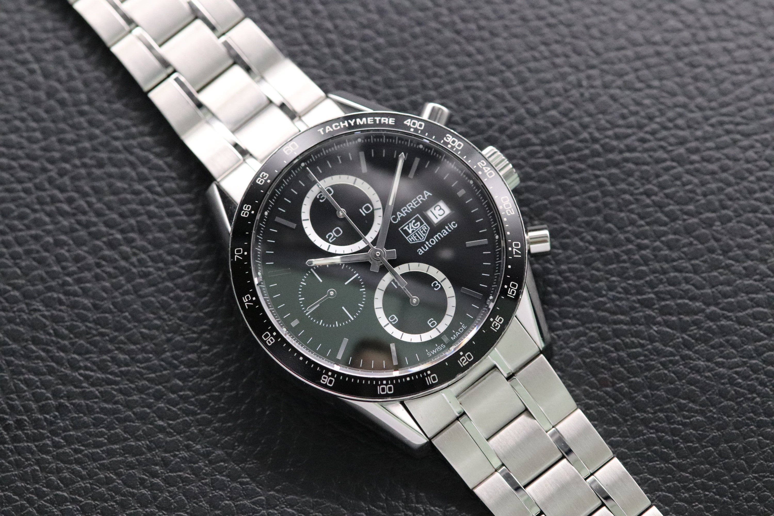 Tag Heuer Carrera Calibre 16 CV2010 Black Dial 2016