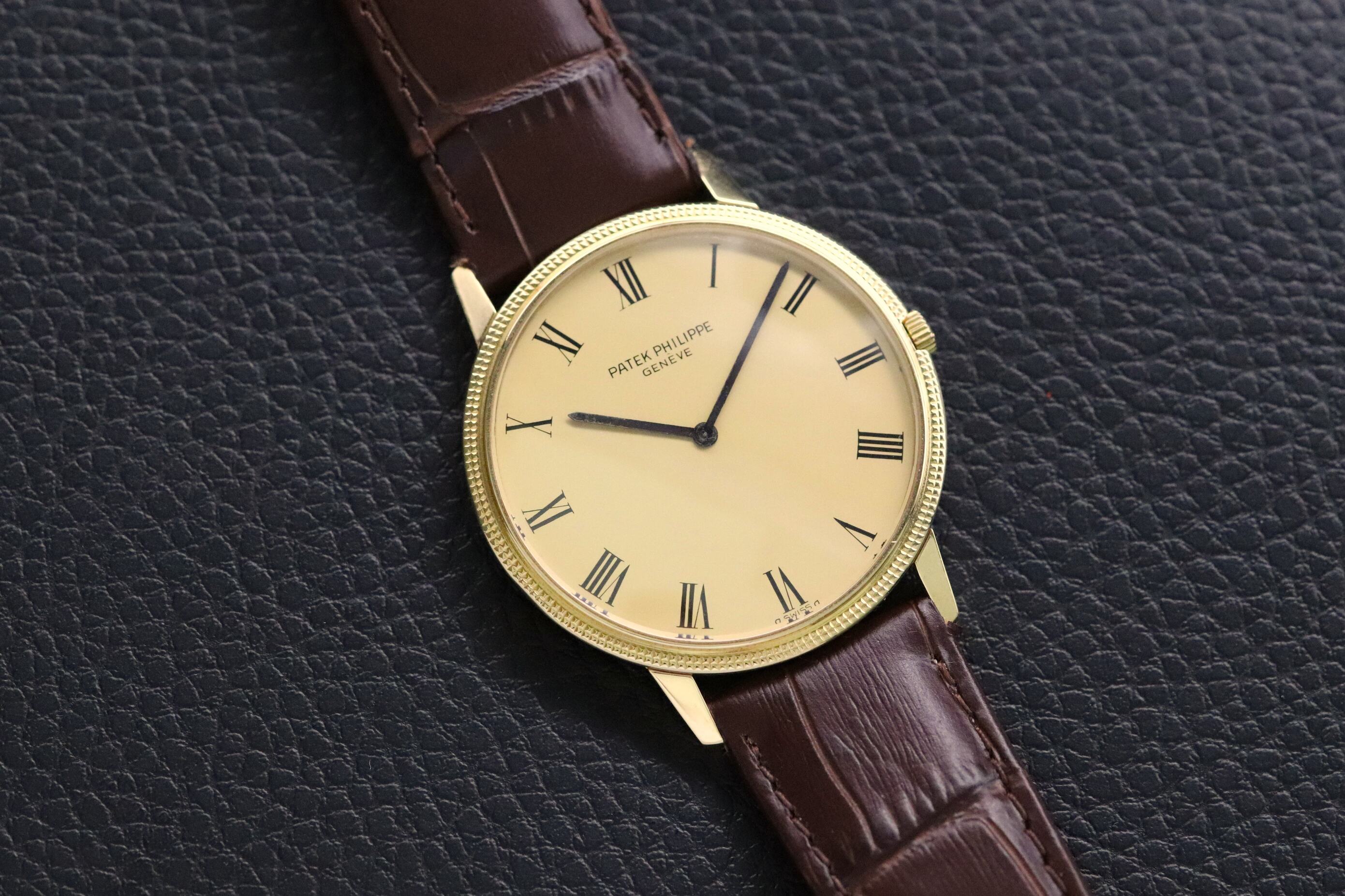 Patek Philippe Calatrava Automatic 3590 Gold 18kt Clous De Paris