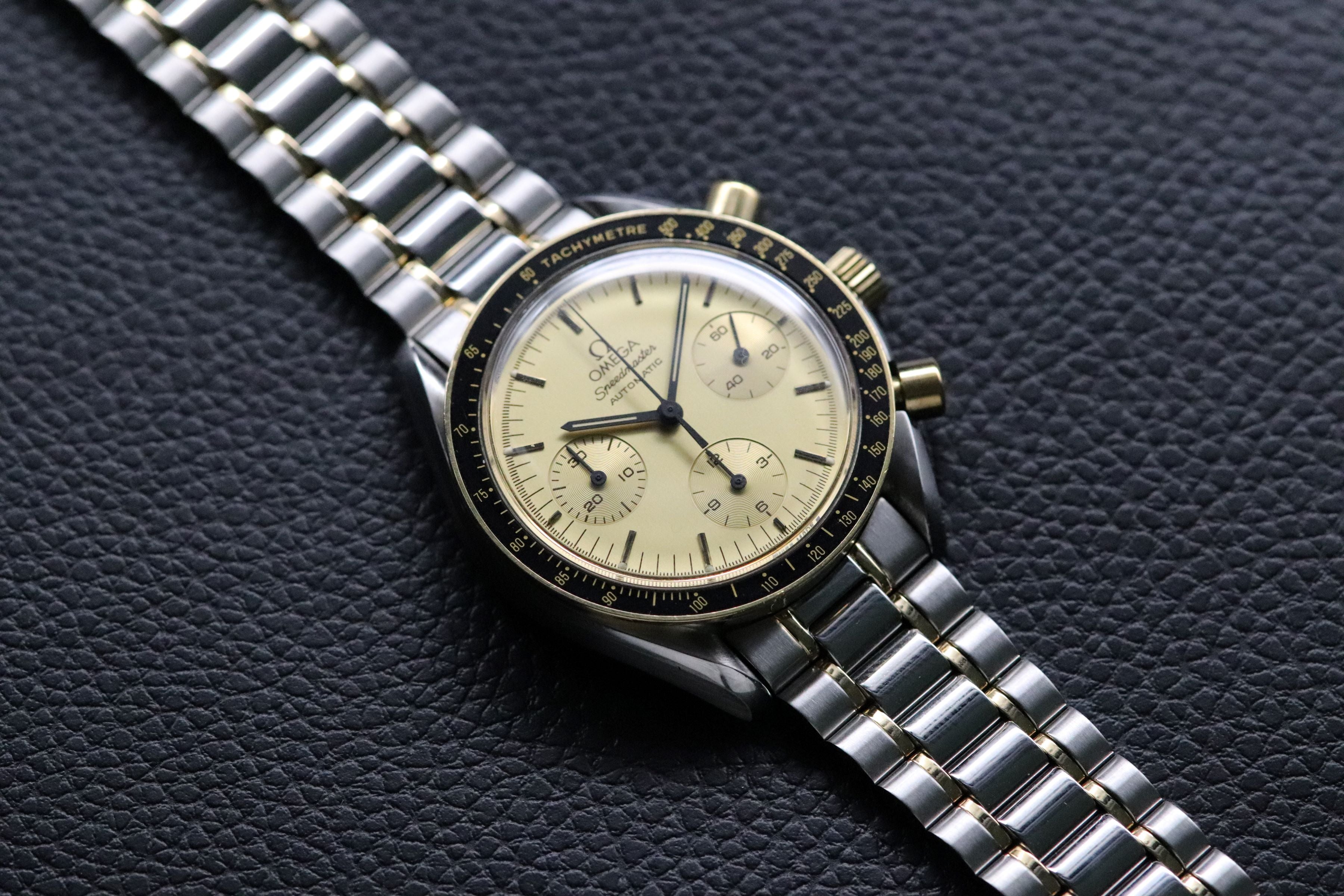 Omega Speedmaster Reduced 3310.10 Gold 1989