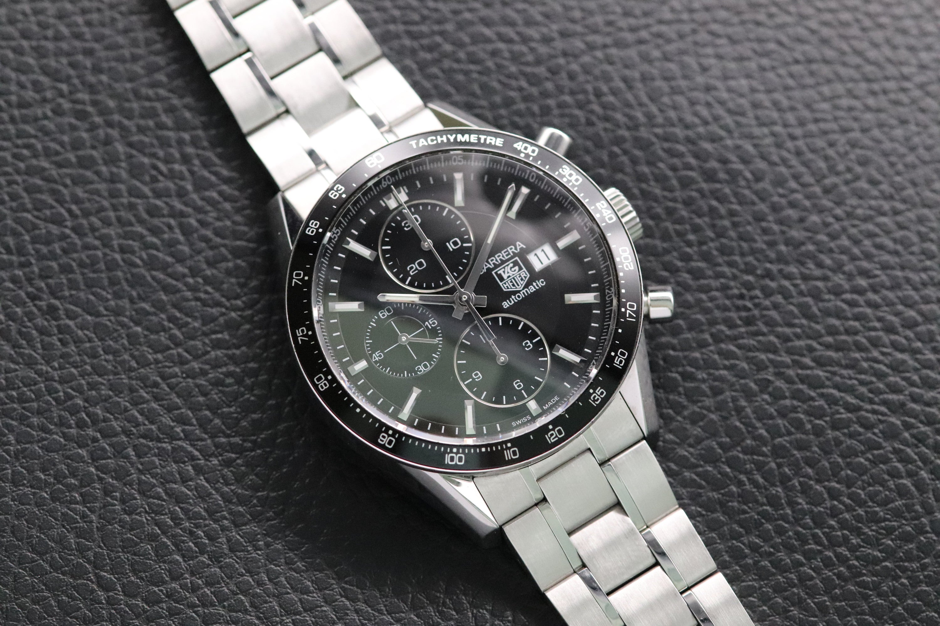 Tag Heuer Carrera Calibre 16 CV201E Black Dial 2012