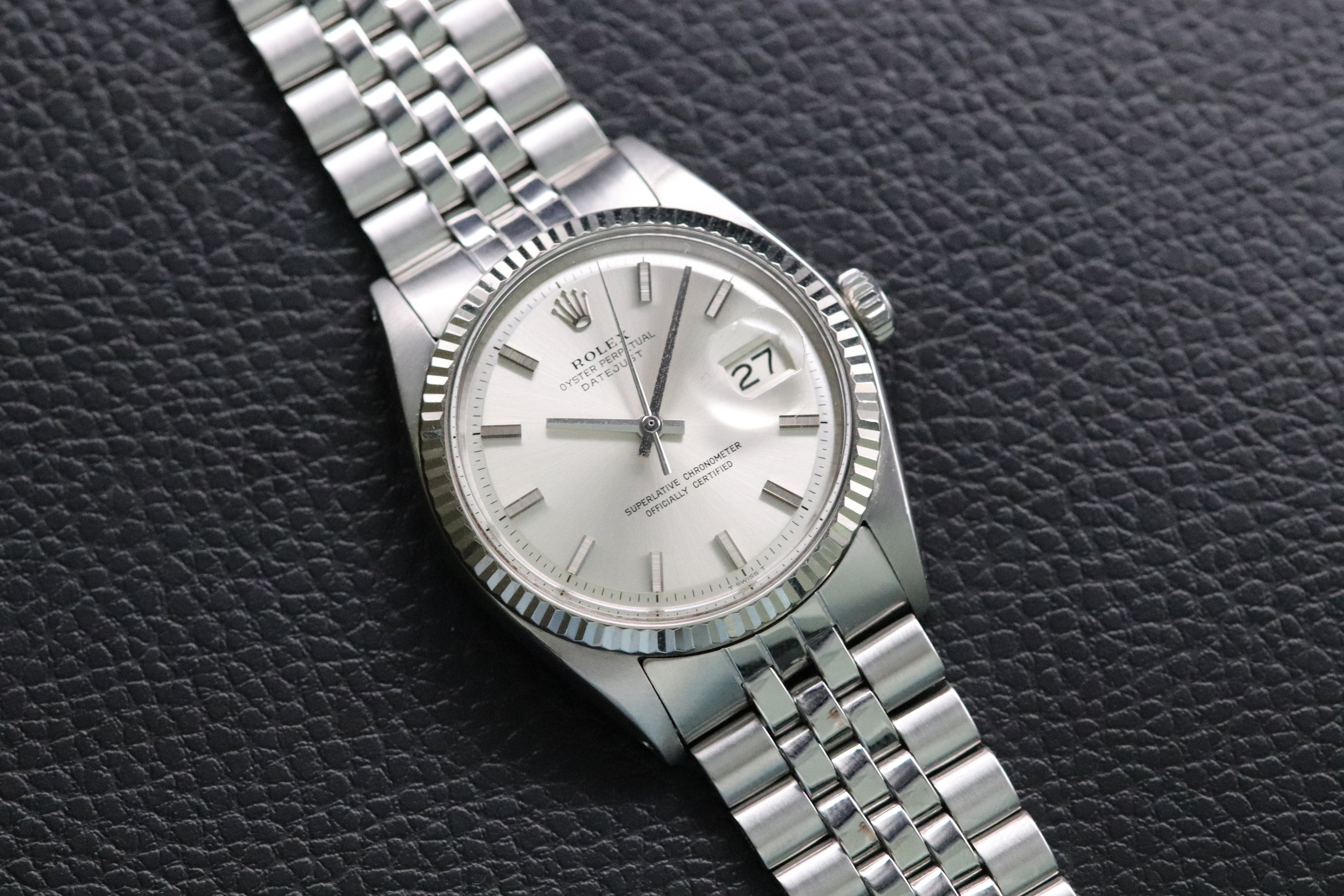 Rolex Datejust 1601 Silver Dial 1972