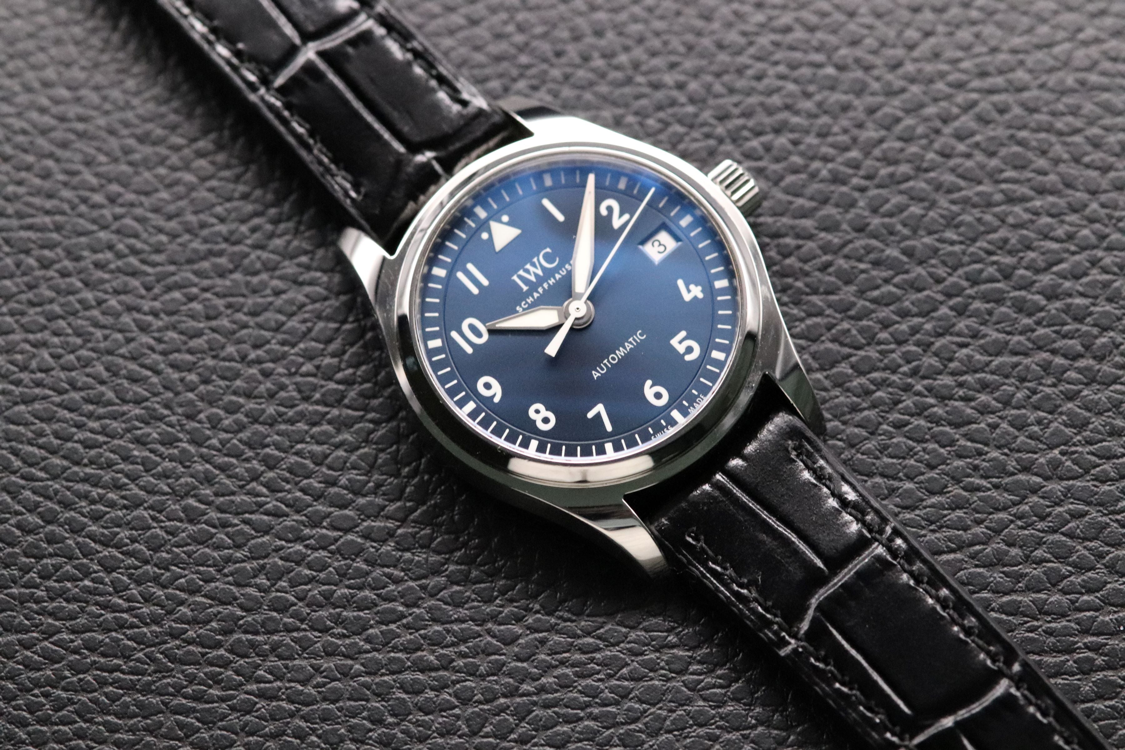 IWC Pilot's Watch IW324008 Blue 2018 Papers