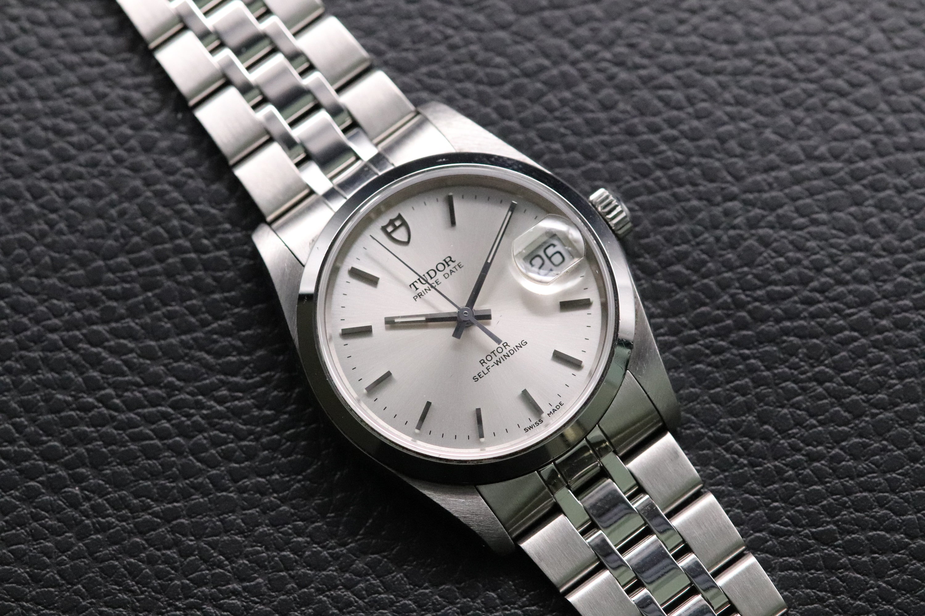 Tudor Prince Oysterdate 74000N Silver Dial 1998