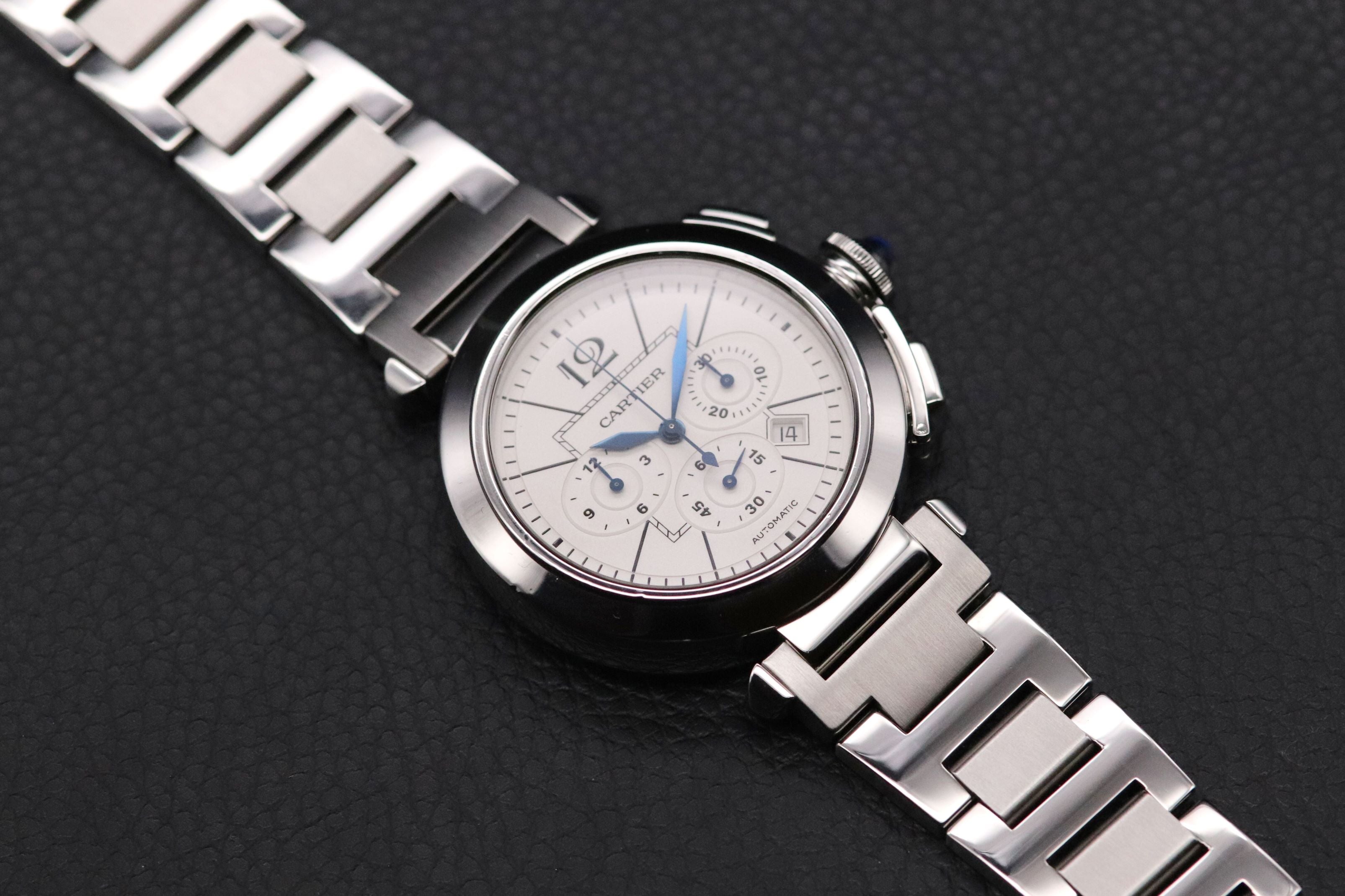 Cartier Pasha Chronograph W31085M7 Fullset 2008