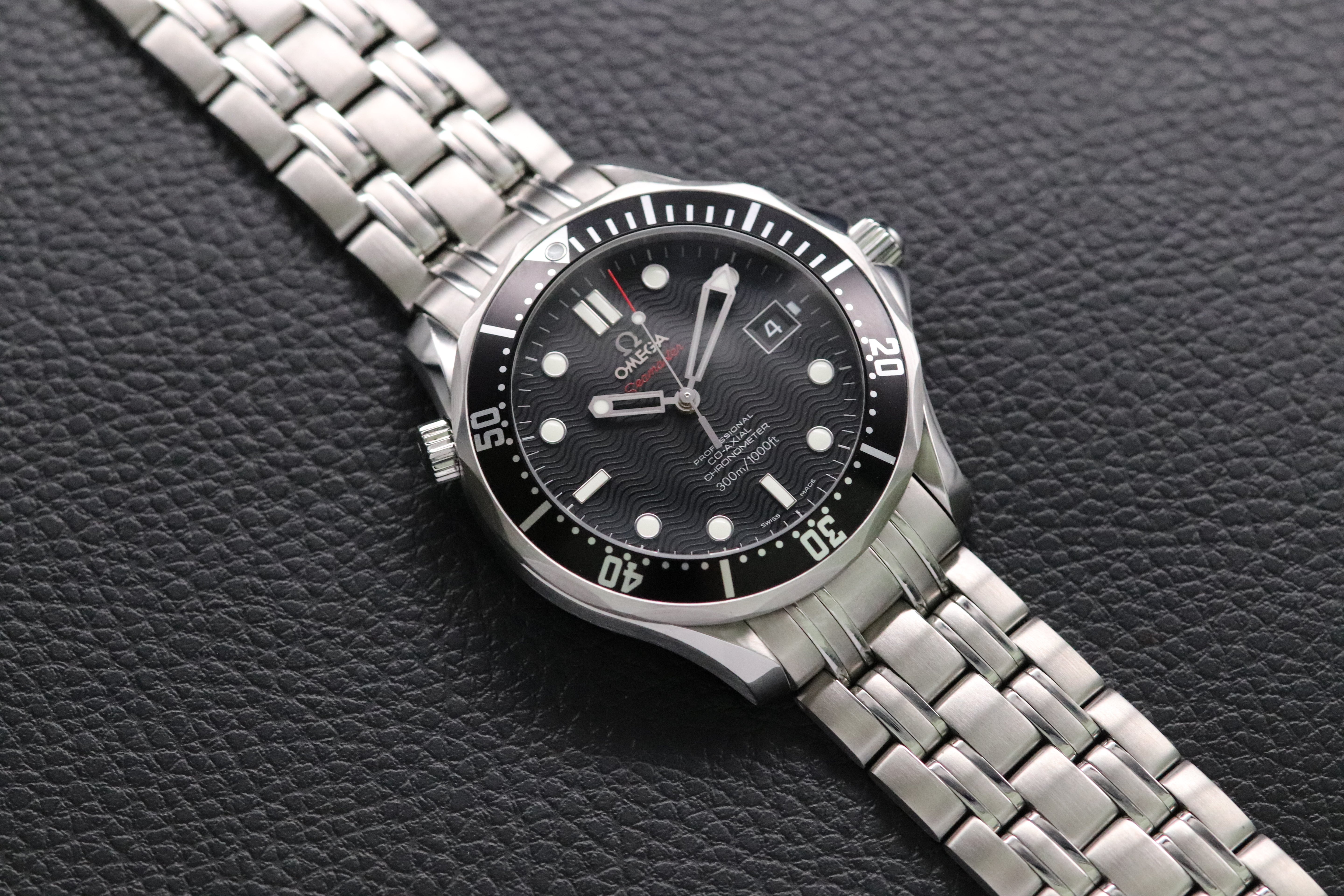 Omega Seamaster 212.30.41.20.01.002 Black Dial 2018 Papers