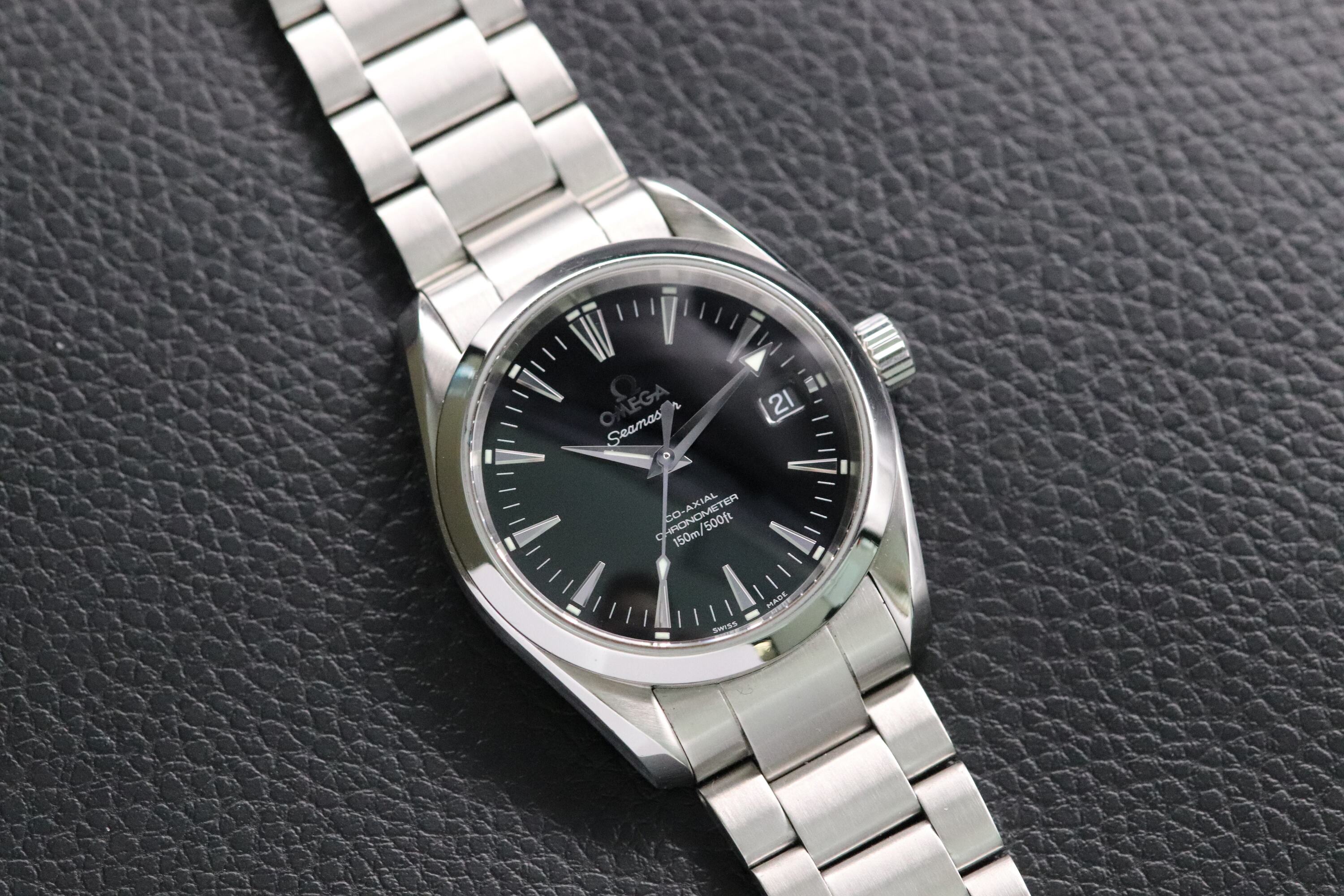 Omega Seamaster Aqua Terra 2504.50 Black Dial 2006
