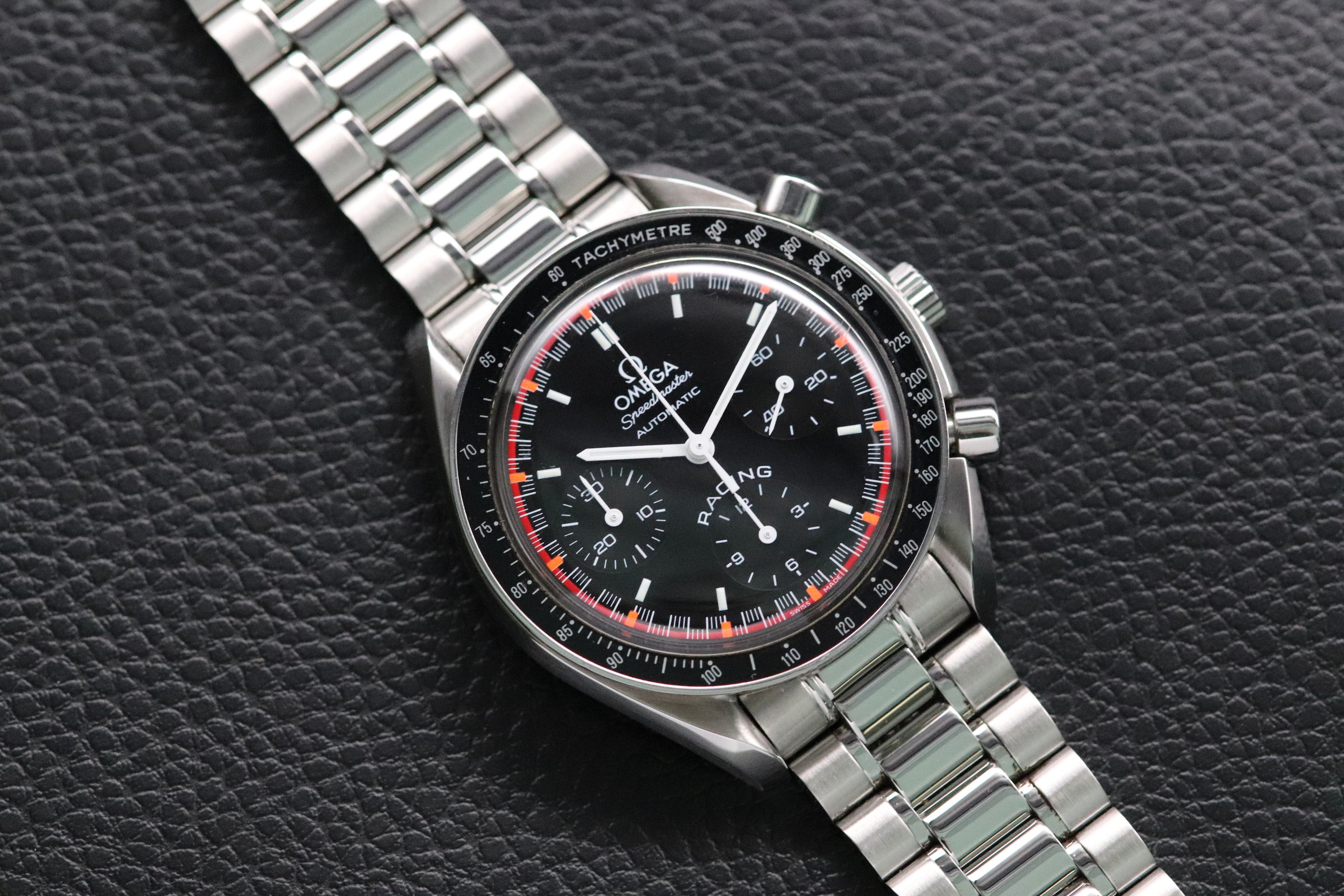 Omega Speedmaster Reduced 3518.50 Michael Schumacher 2001 Papers