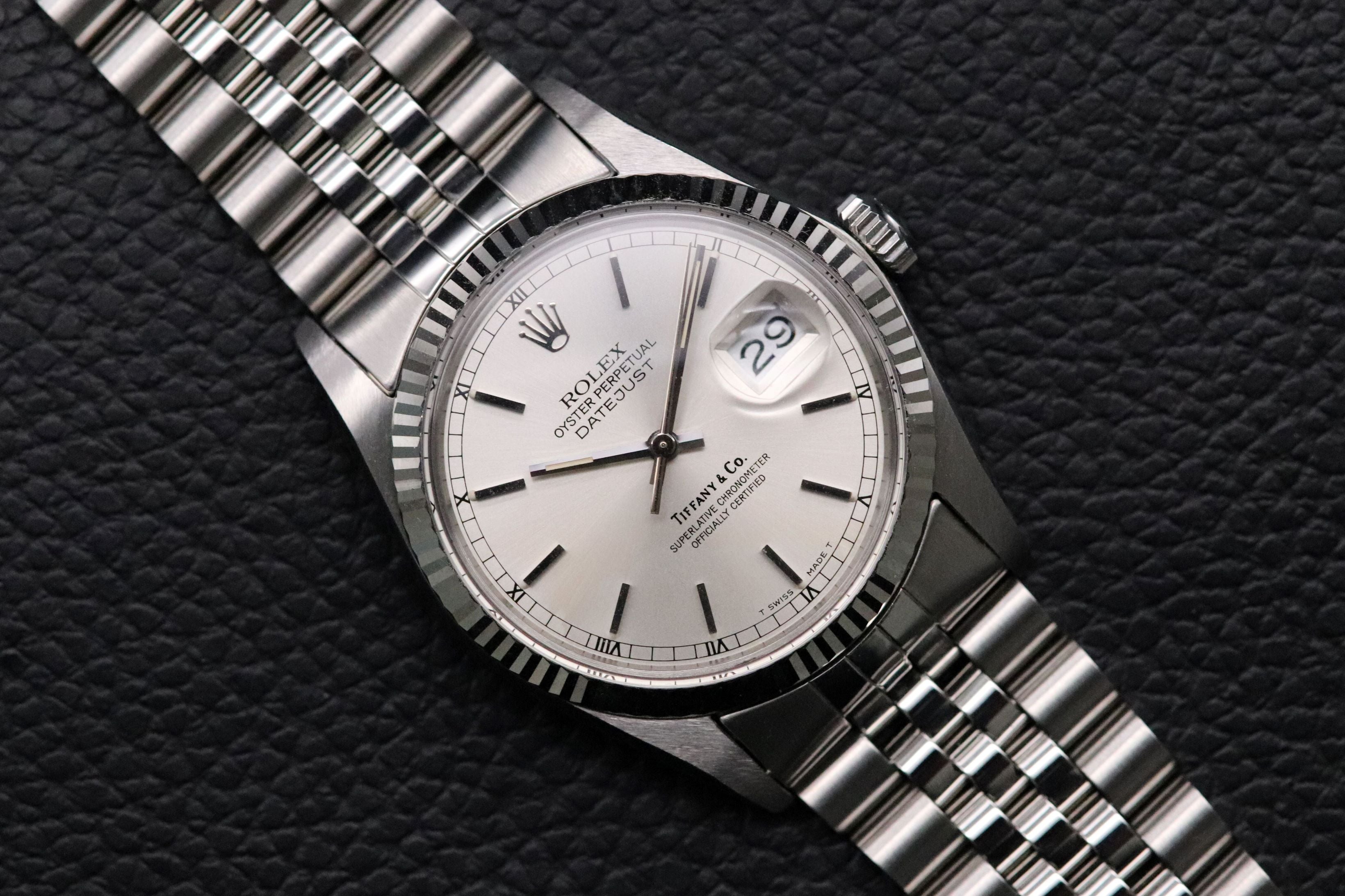 Rolex Datejust 16014 Tiffany & Co