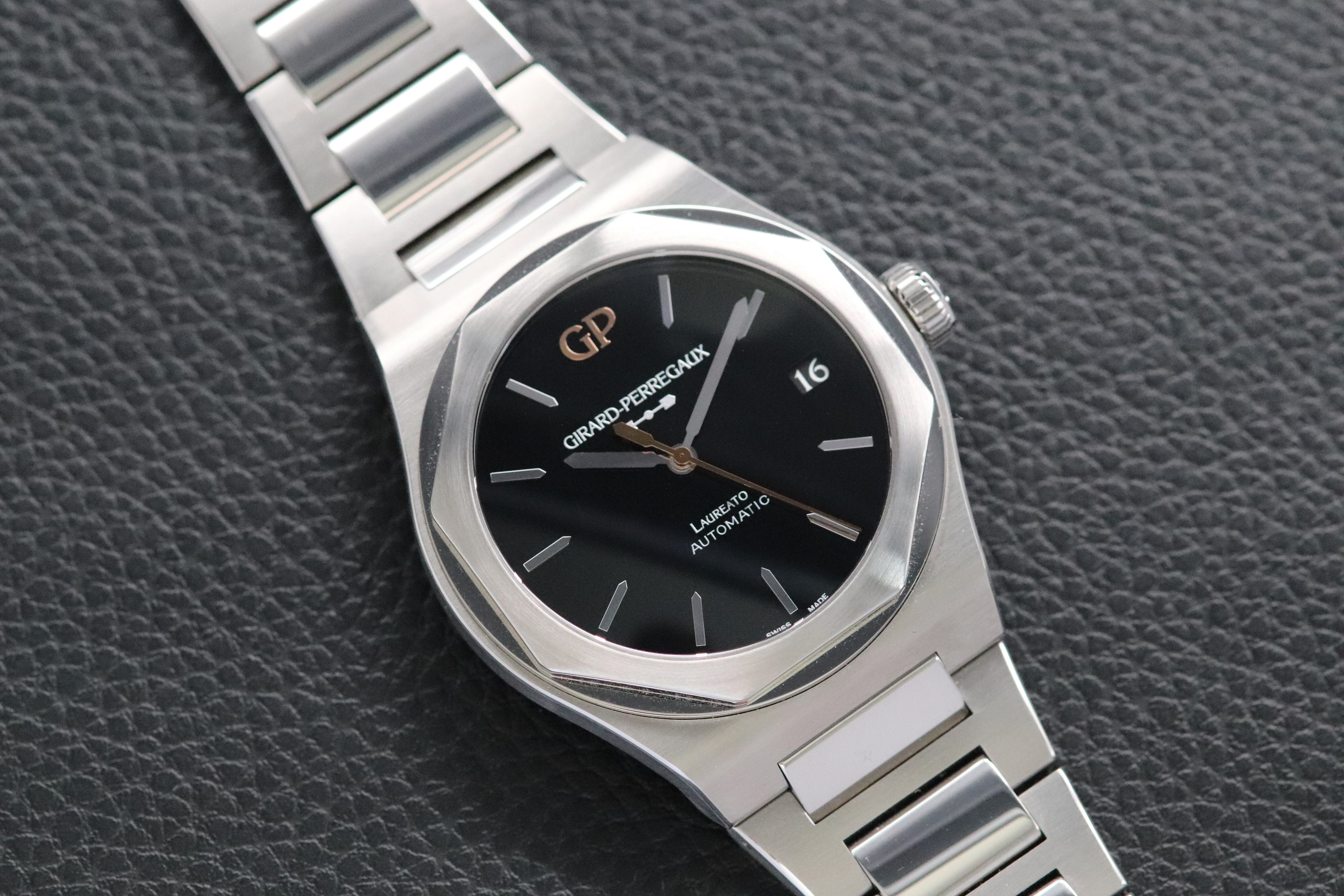 Girard Perregaux Laureato Infinity Edition 81010-11-636-11A Onyx Dial Fullset 2024 Box+Papers