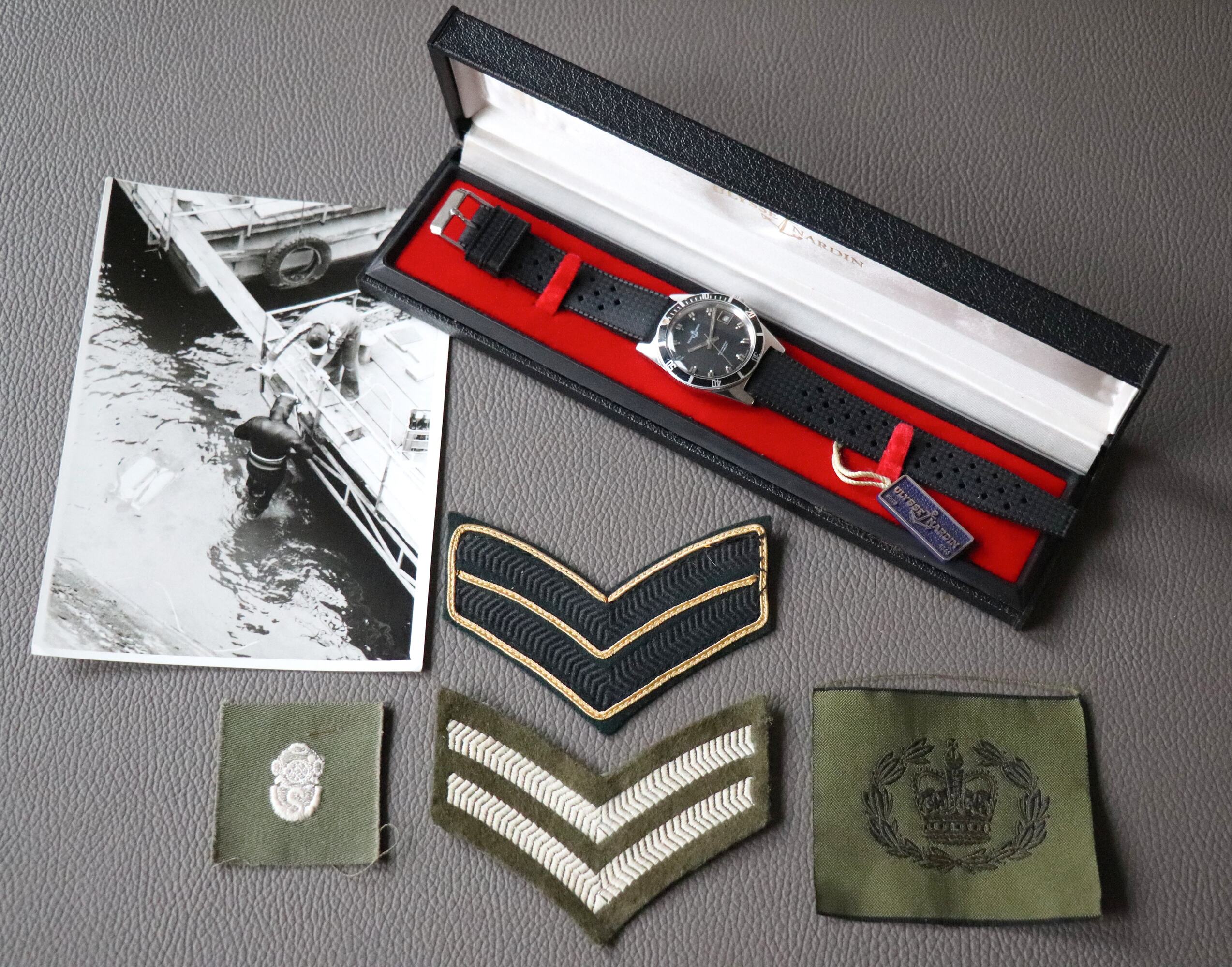 Ulysse Nardin Diver 1970 Millitary Watch