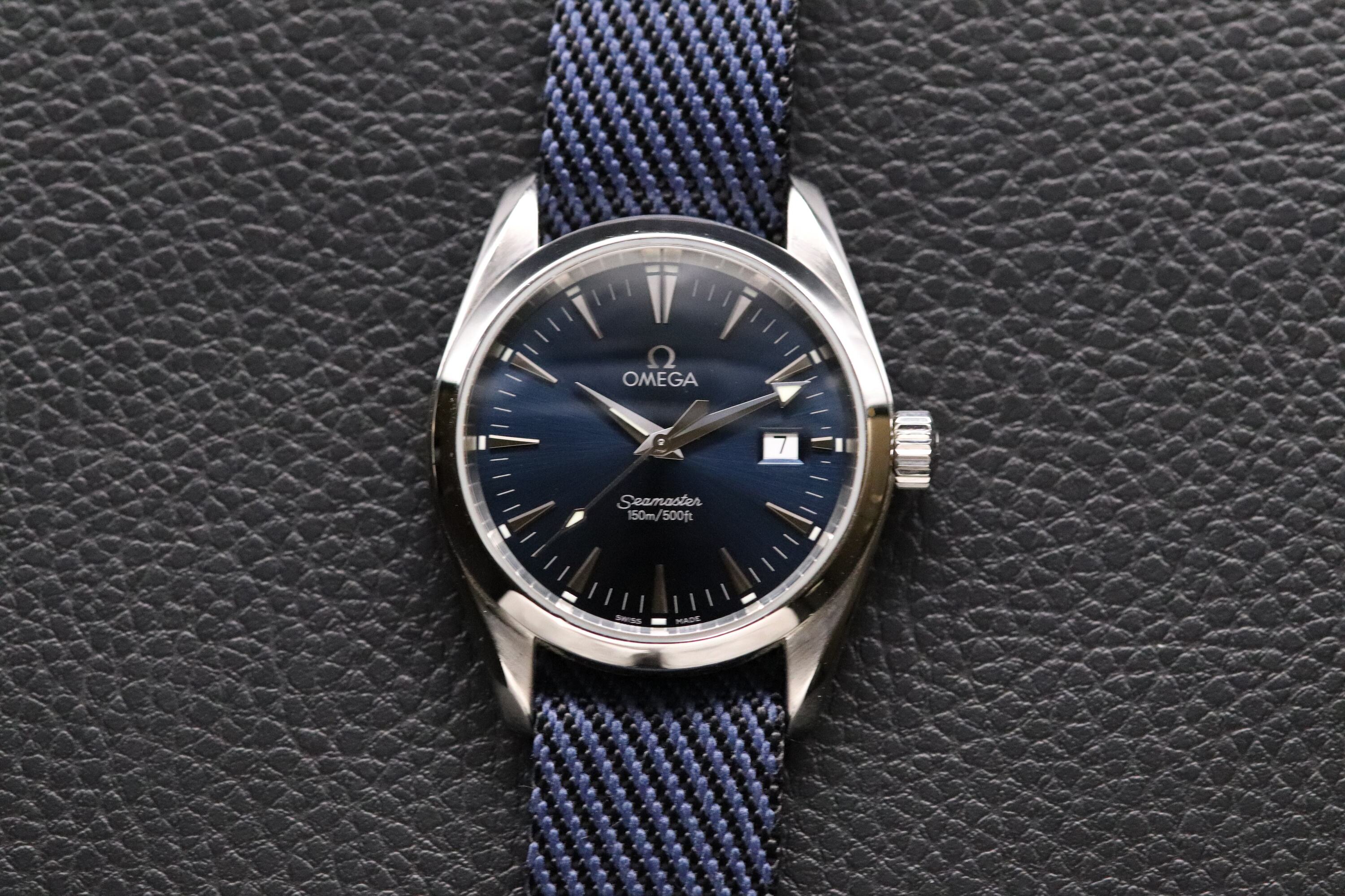 Omega Seamaster Aqua Terra 2518.80 Blue Dial 2010