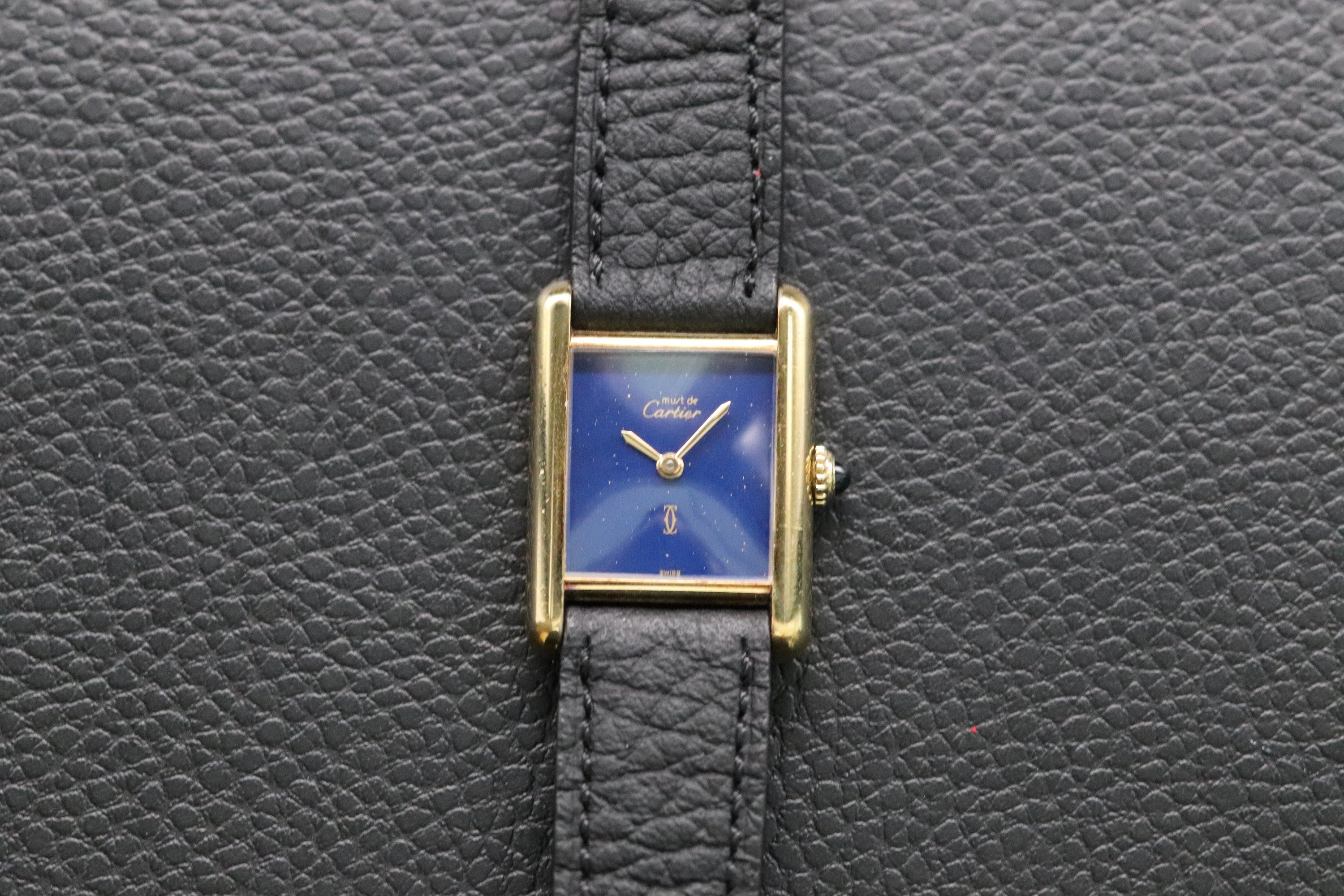 Cartier Tank Must Lapis Lazuli 1983