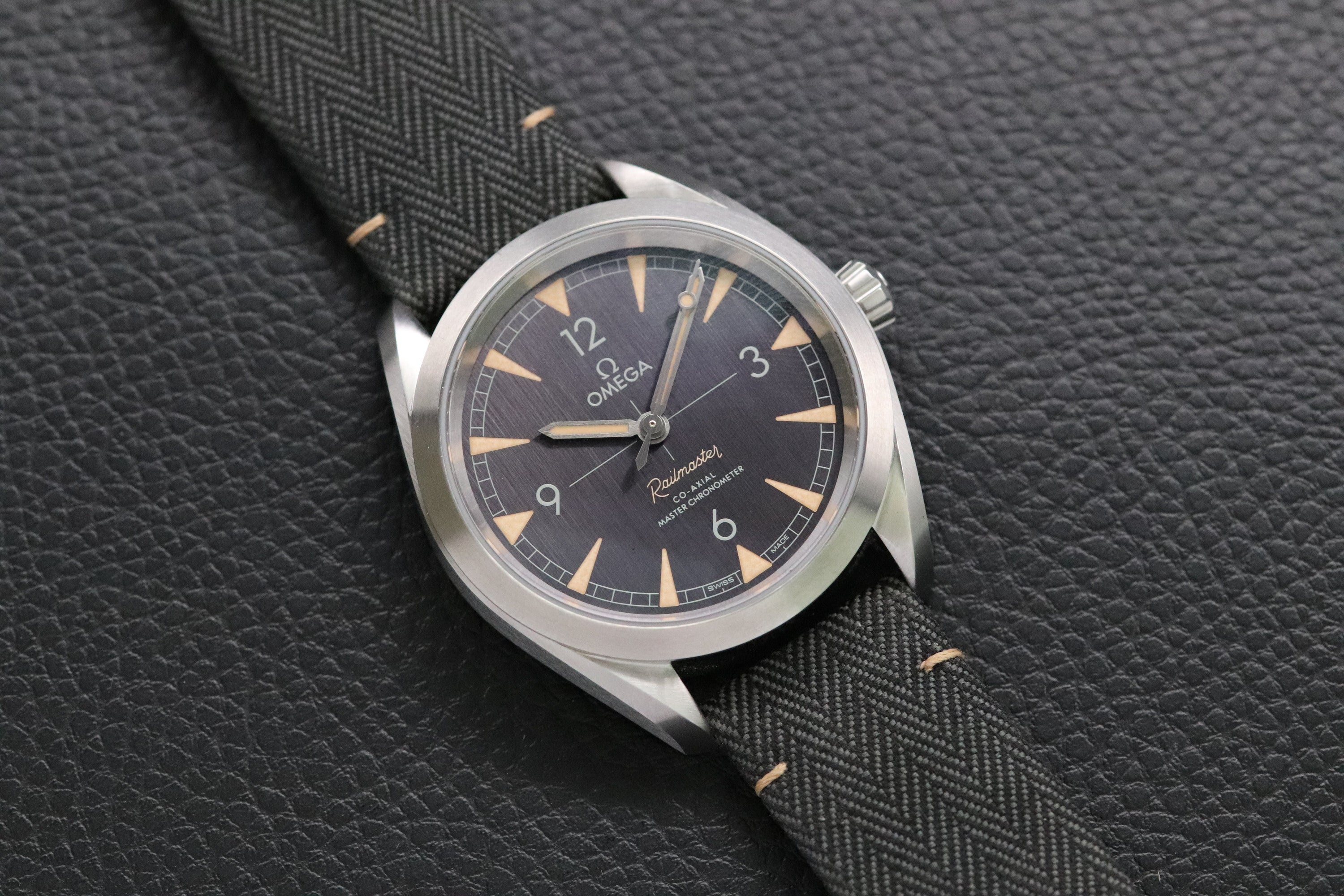 Omega Seamaster Railmaster 220.12.40.20.01.001 Fullset 2018 Box+Papers