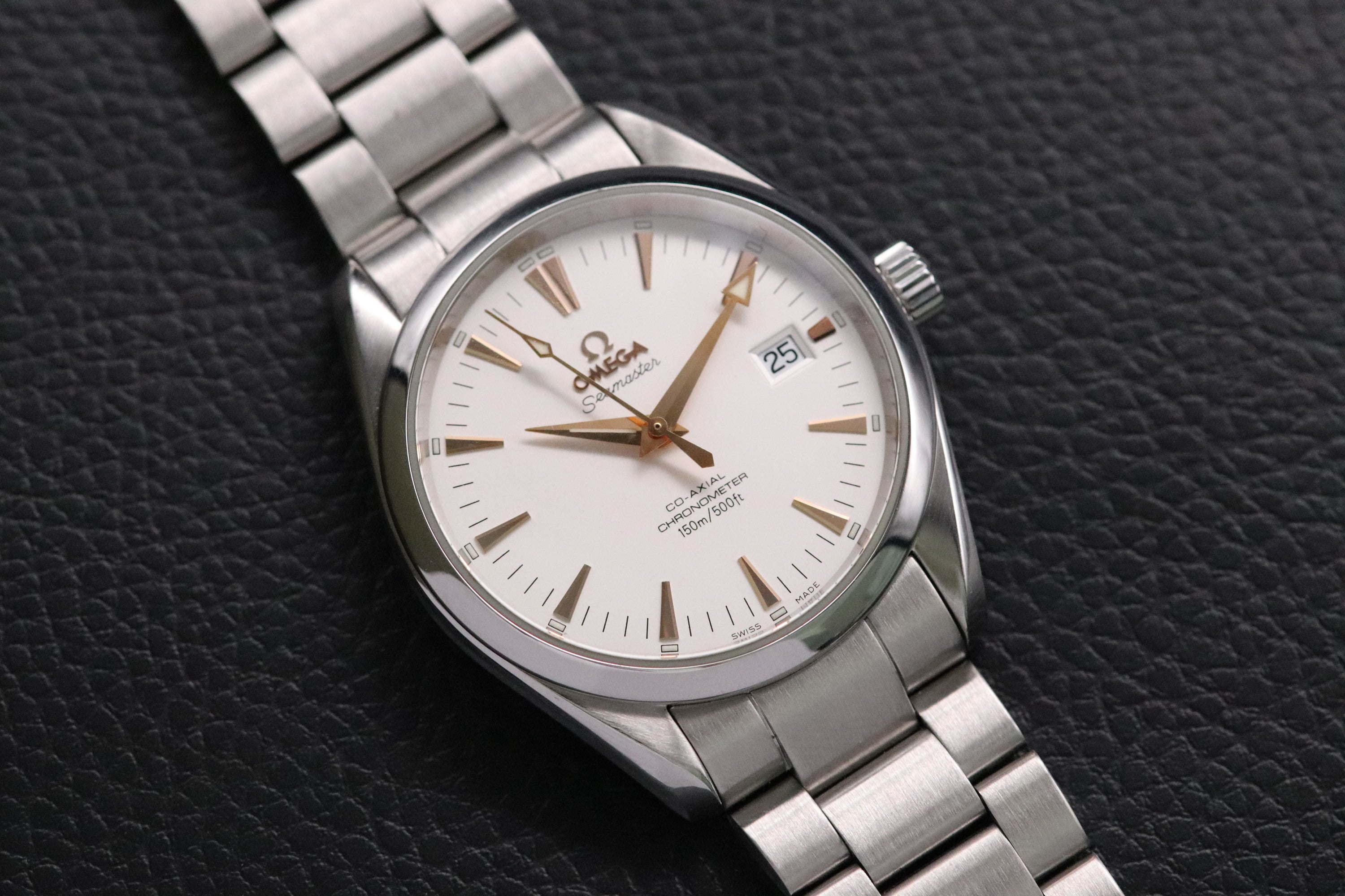 Omega Seamaster Aqua Terra 2503.34 White Dial 2007
