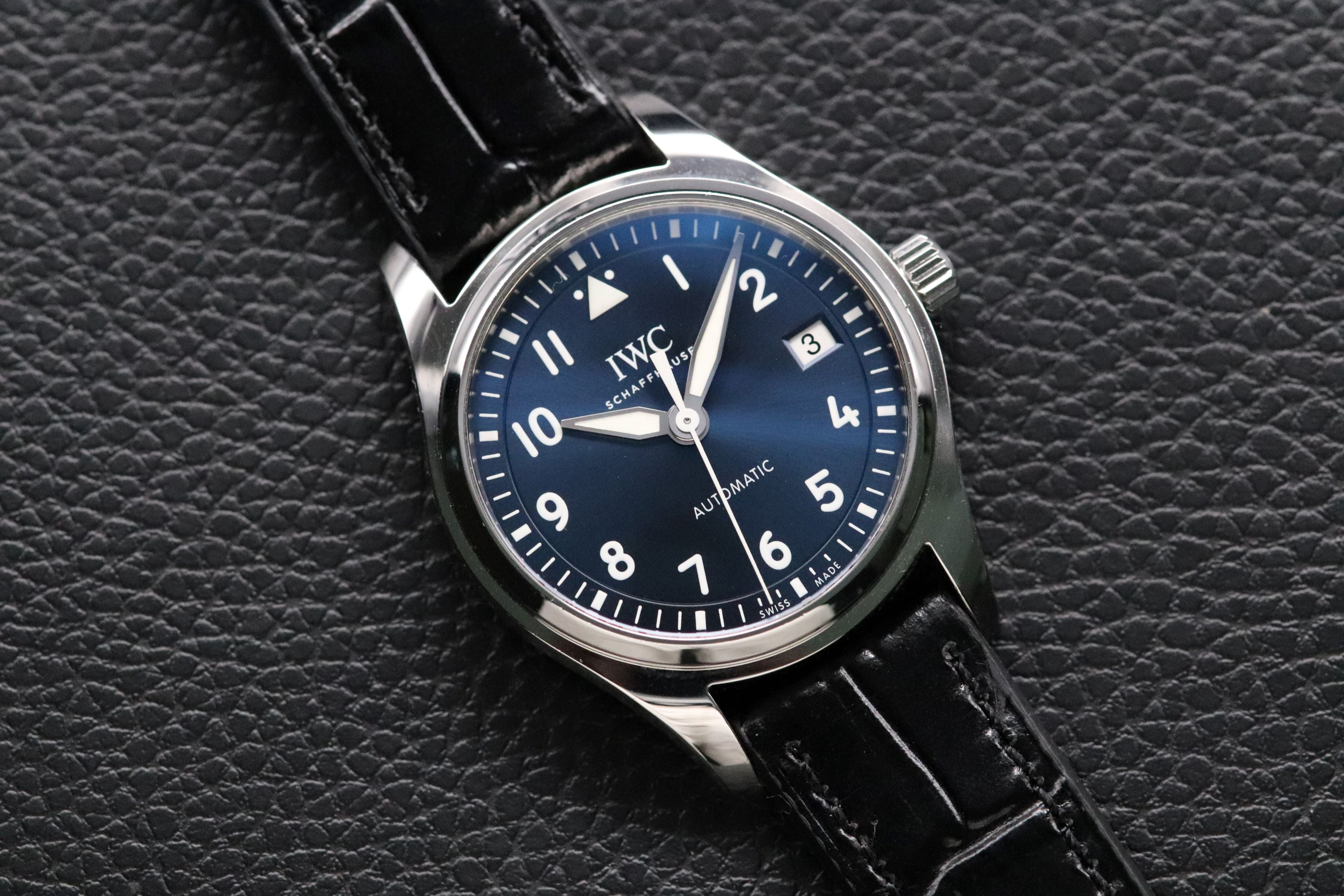 IWC Pilot's Watch IW324008 Blue 2018 Papers