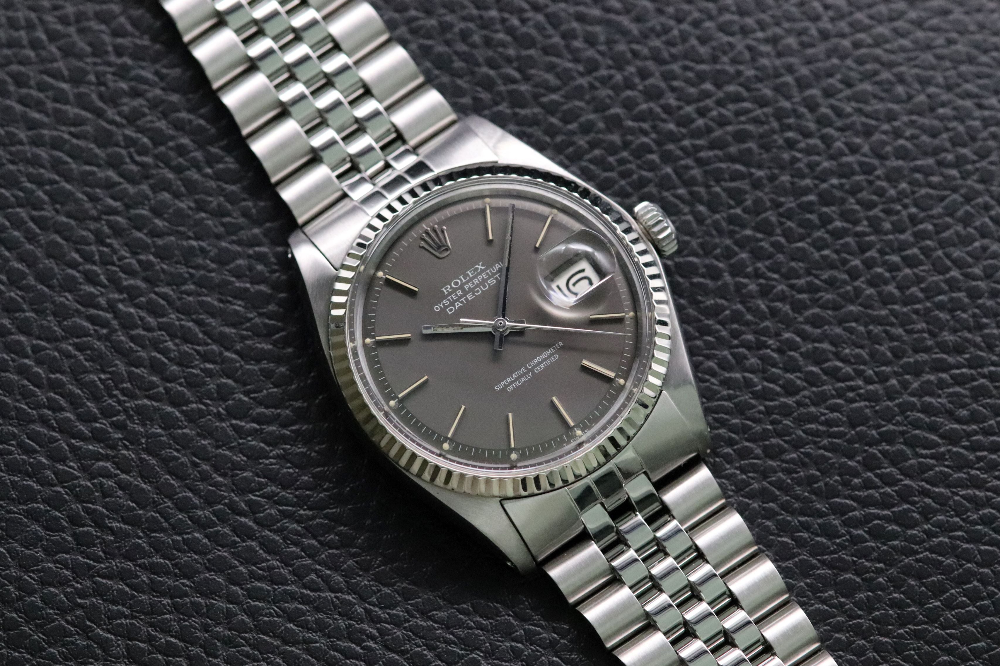 Rolex Datejust 1601 Grey Dial 1971