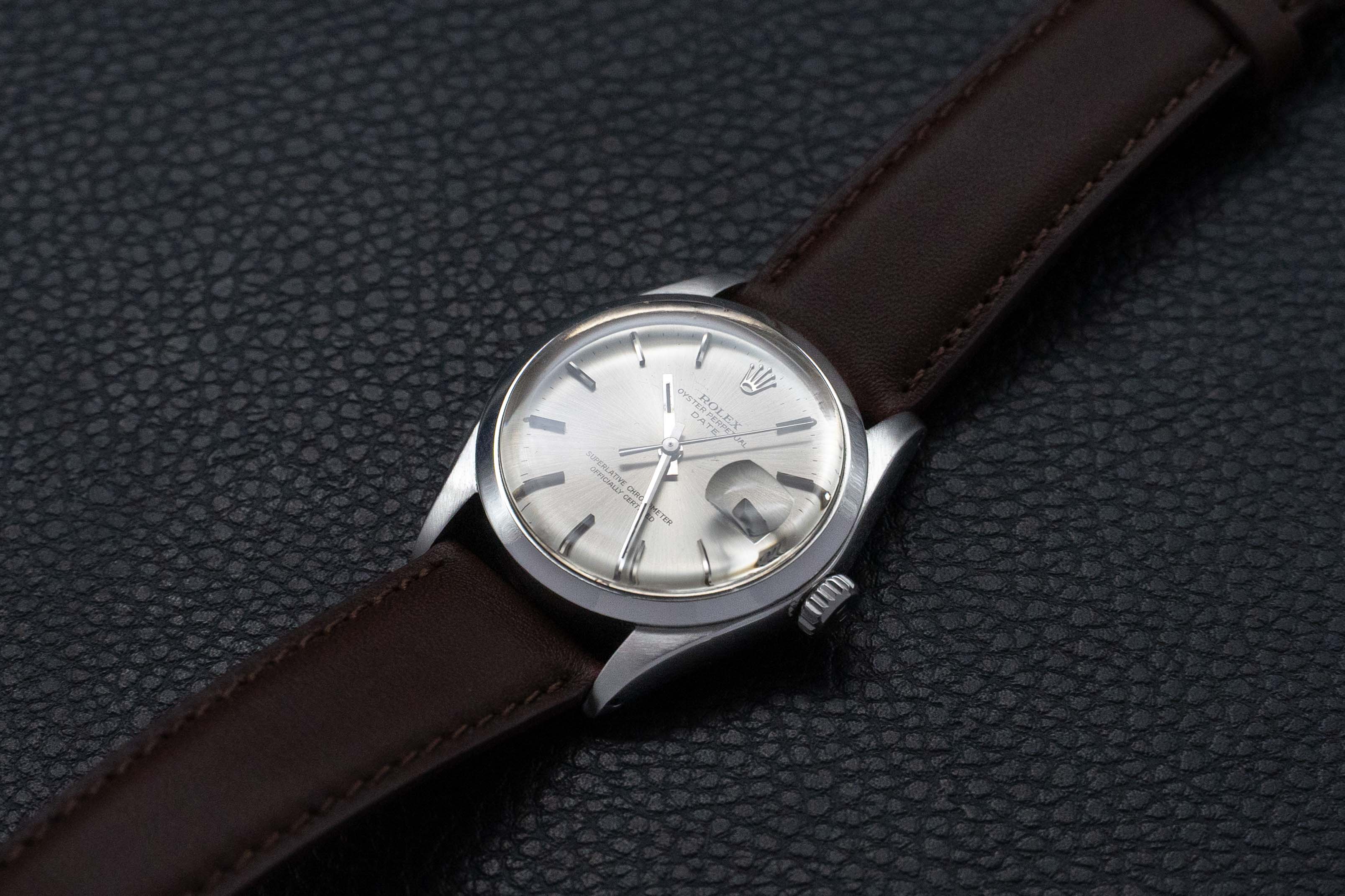 Rolex Date 1500 Silver Dial 1969