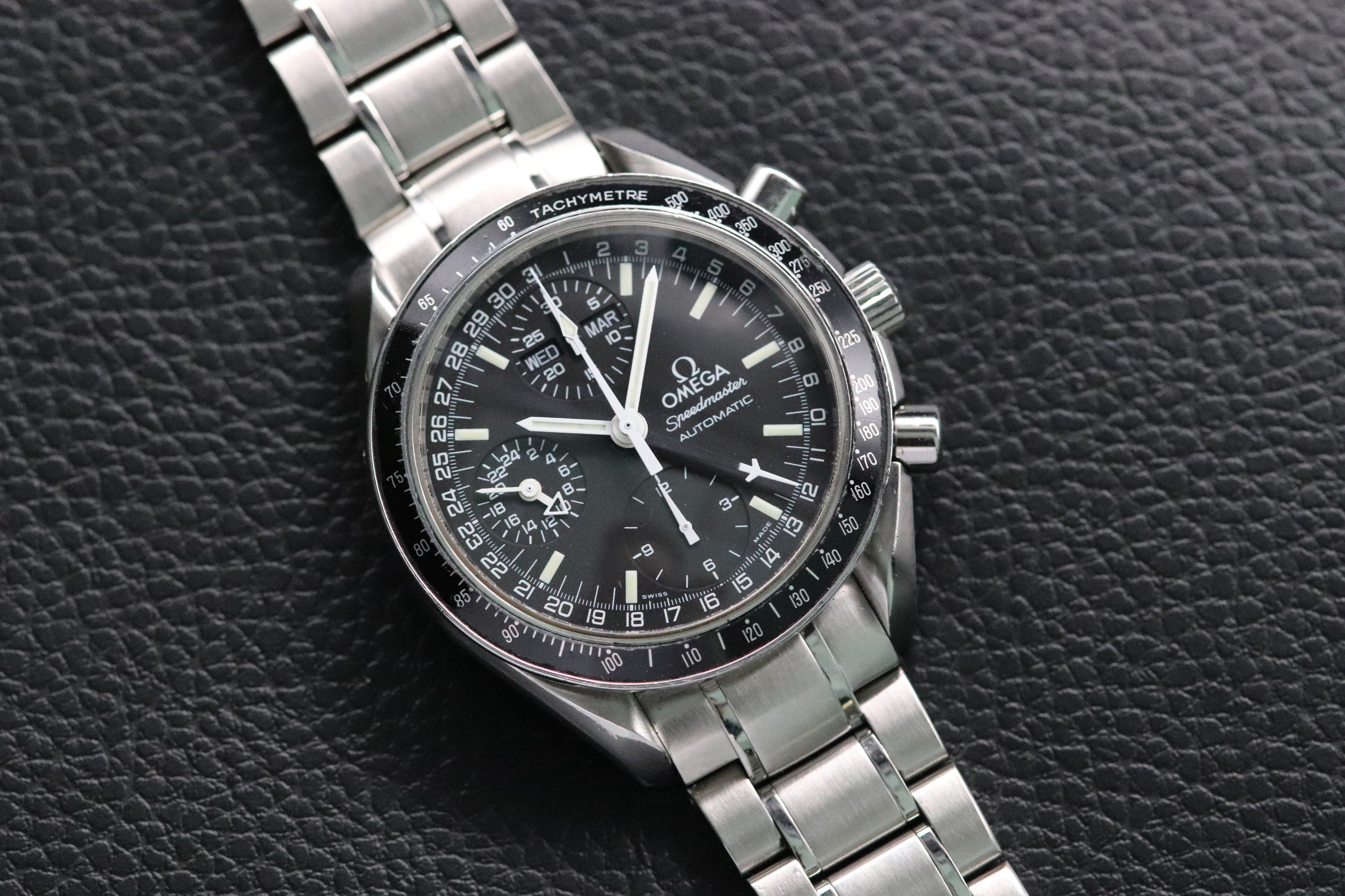 Omega Speedmaster Day Date 3520.50 Black Dial 1995