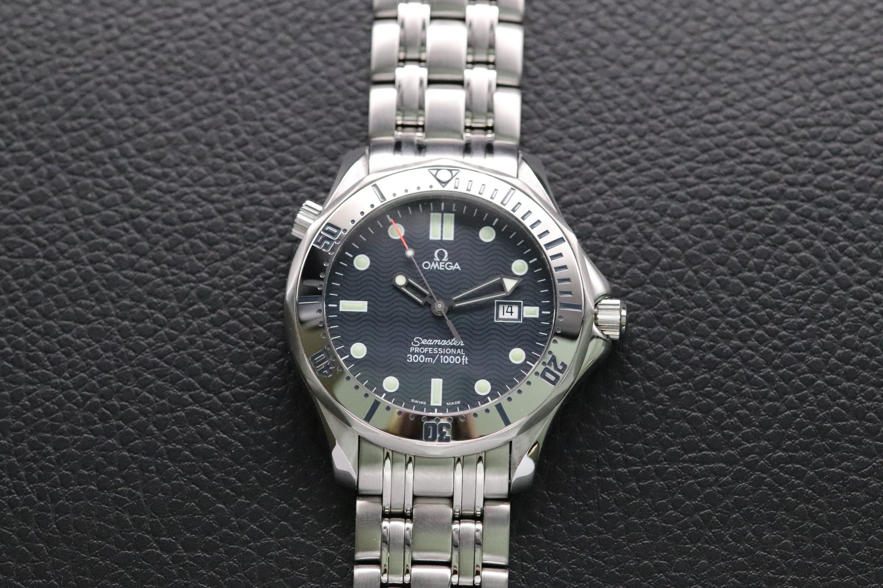 Omega Seamaster 300 2542.80 Blue Dial 1998
