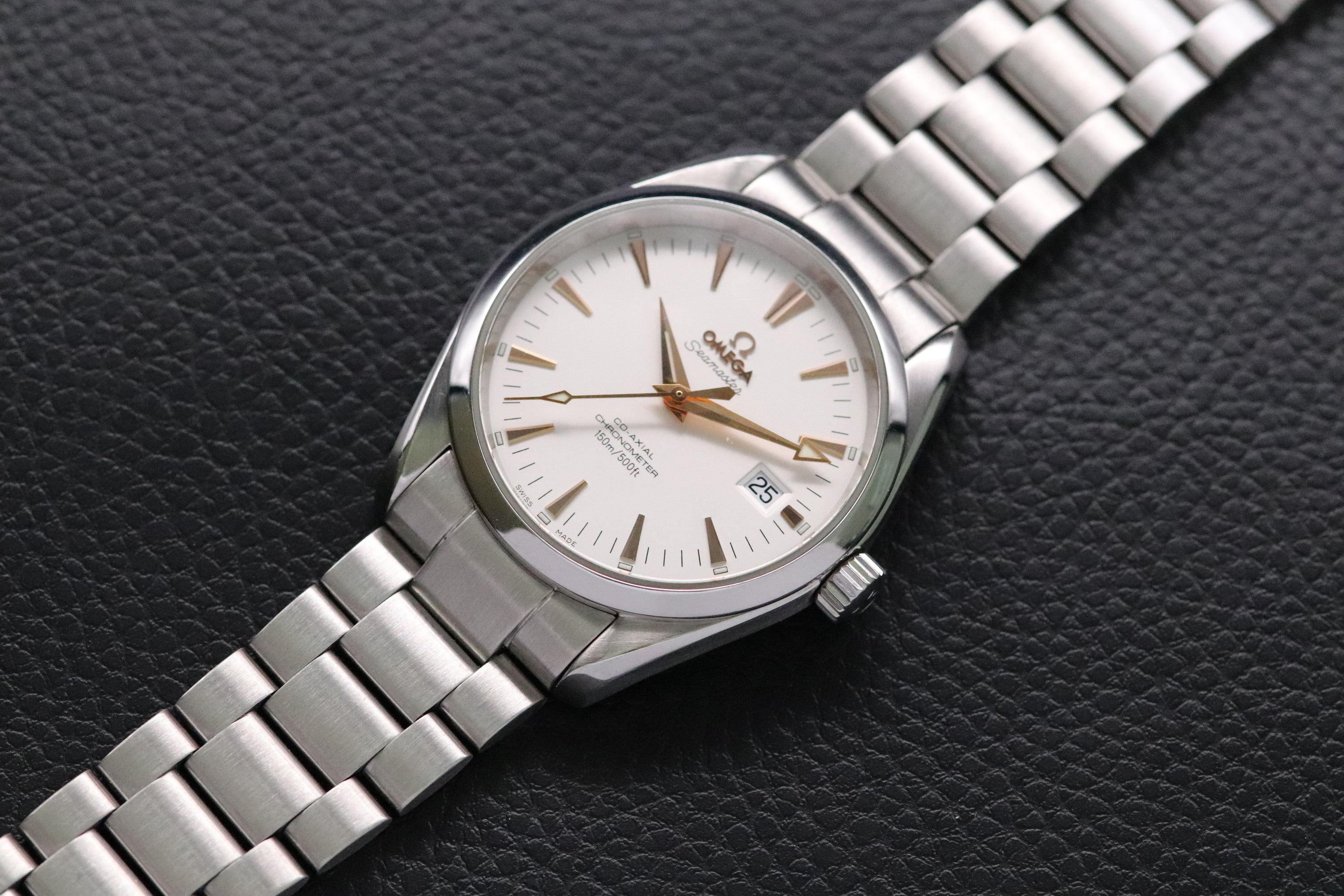 Omega Seamaster Aqua Terra 2503.34 White Dial 2007